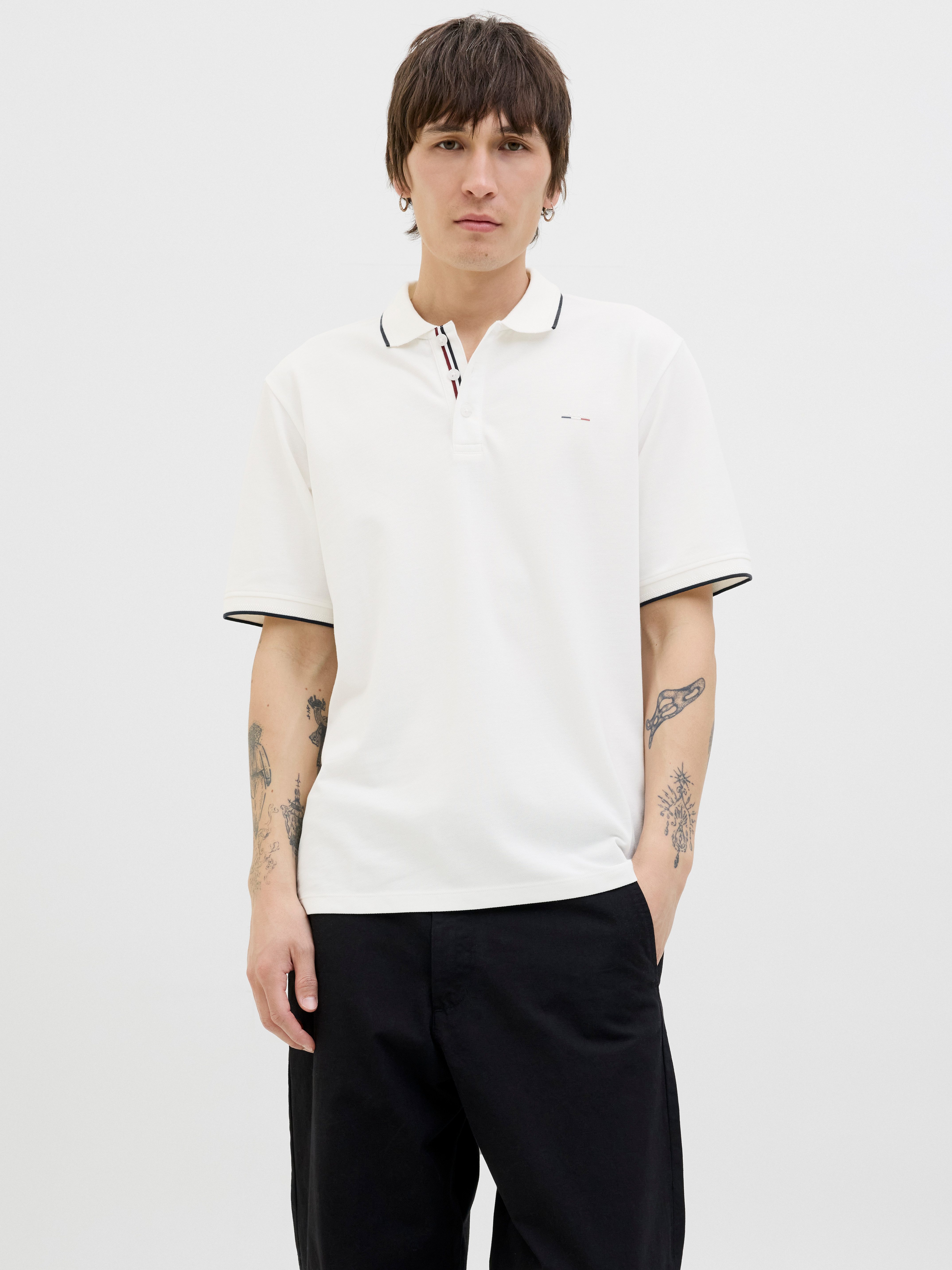 Jack & Jones Poloshirt JPRBLUALVES SS POLO SN