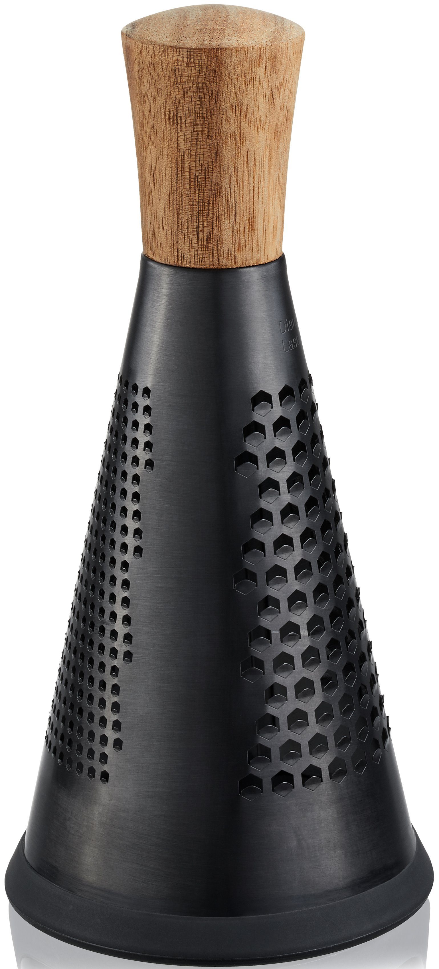 GEFU Keukenrasp Spicetower X-PLOSION® Handgreep van acaciahout en antislipvoet