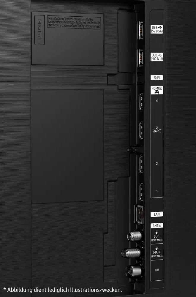Samsung QLED-TV GQ85QN90FAT QLED Mini LED-televisie