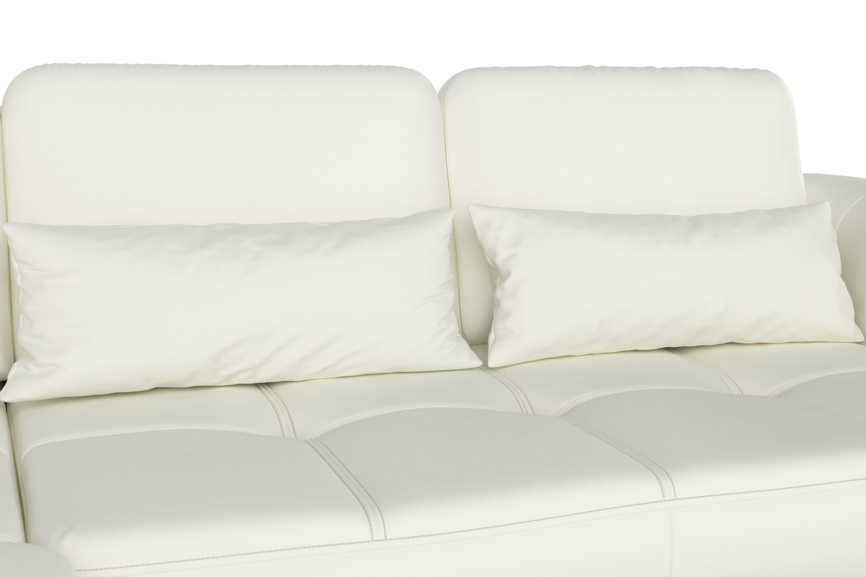 sit&more Hoekbank Bendigo L-vorm inclusief zitdiepteverstelling, bodemvrijheid 15 cm, in 2 pootkleuren