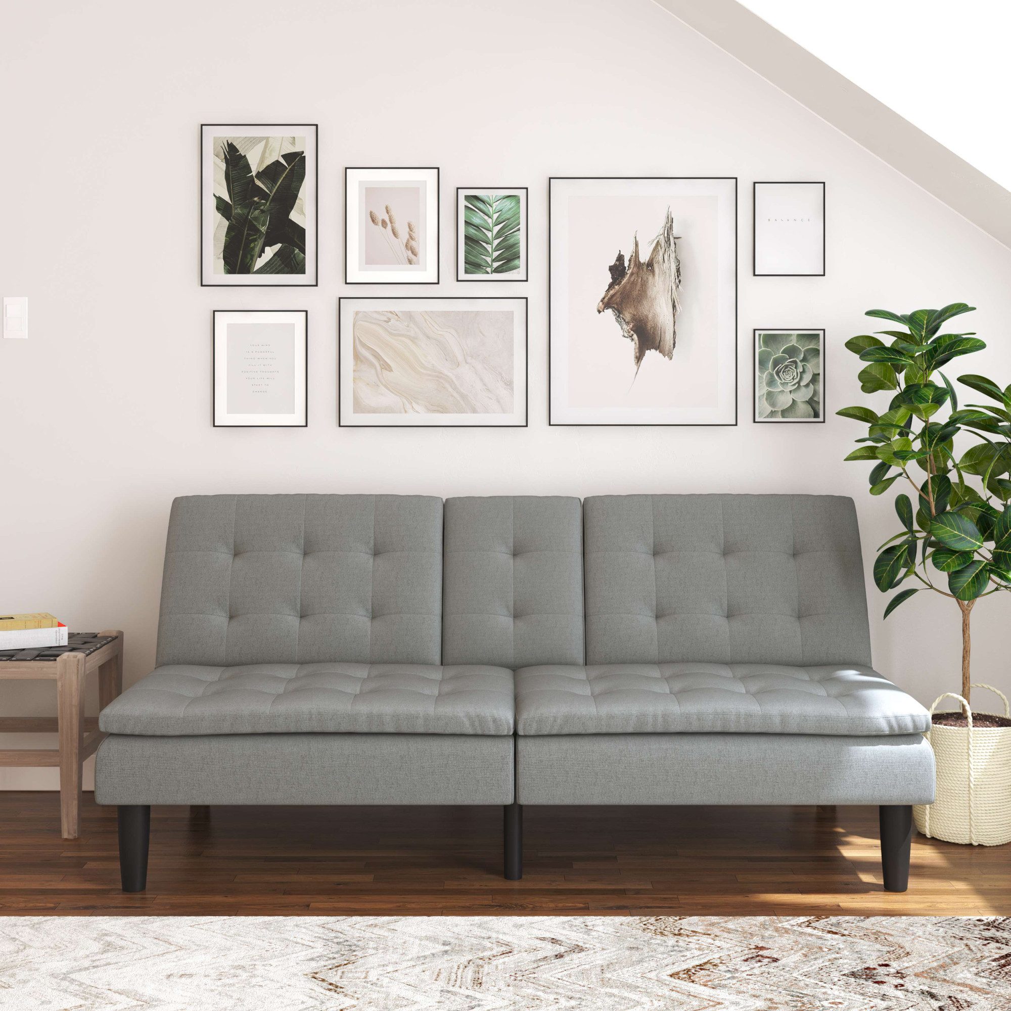Dorel Home Slaapbank MAINE, bioscoopbank met relax- en slaapfunctie