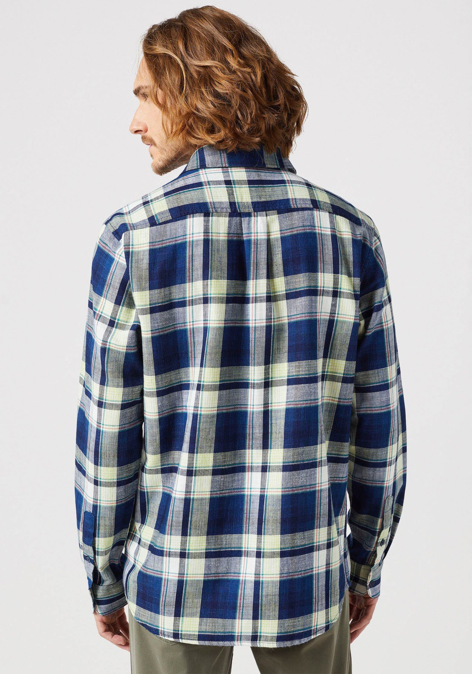 Wrangler Overhemd met lange mouwen LS 1 PKT SHIRT