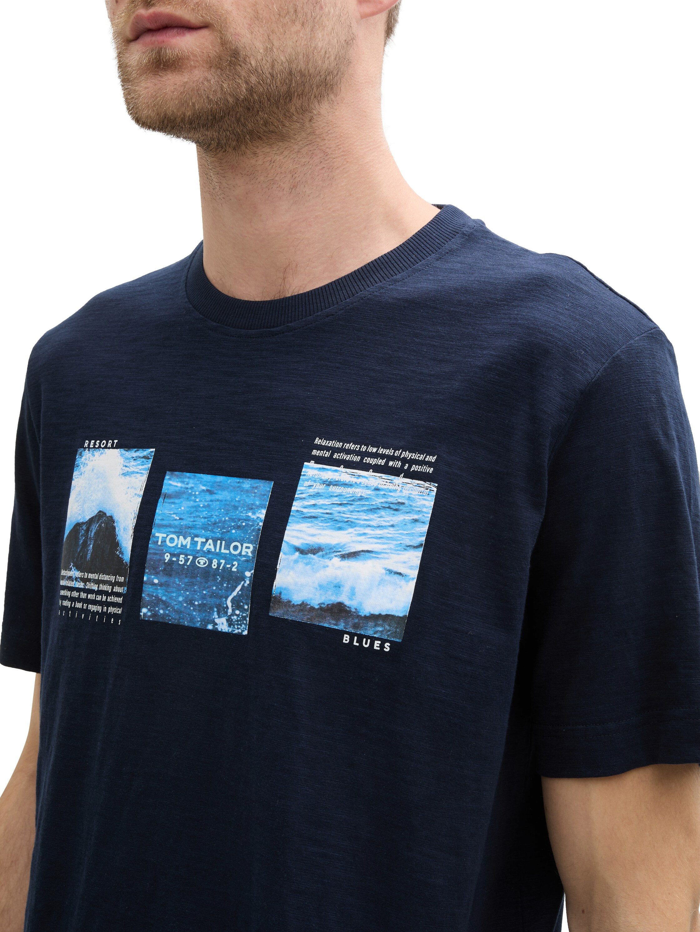 Tom Tailor T-shirt met frontprint