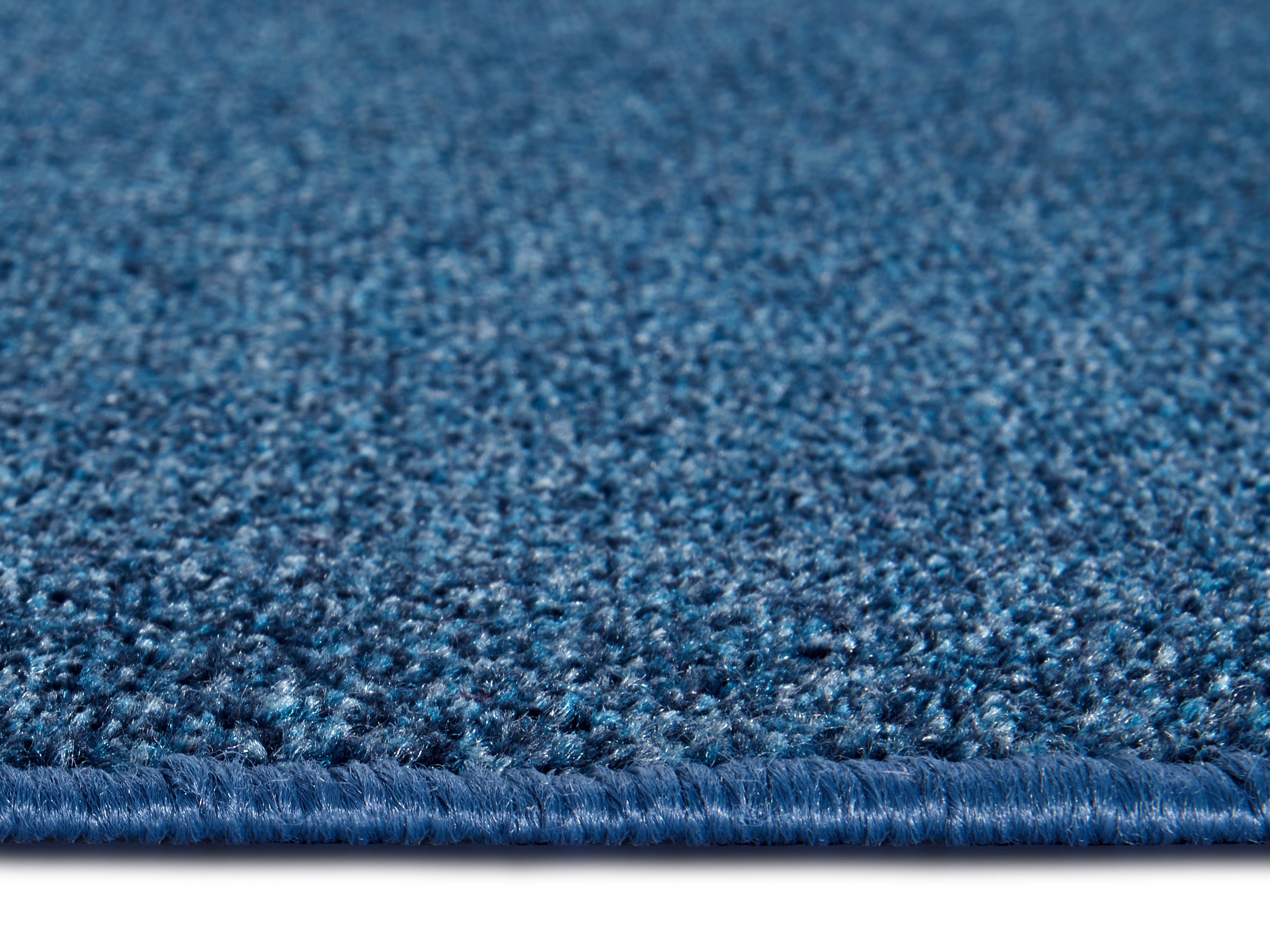 Hanse Home Exclusiv Loper Liberty Uni-gemêleerd, duurzaam, sterke kleuren, rondom gekleurde afwerking