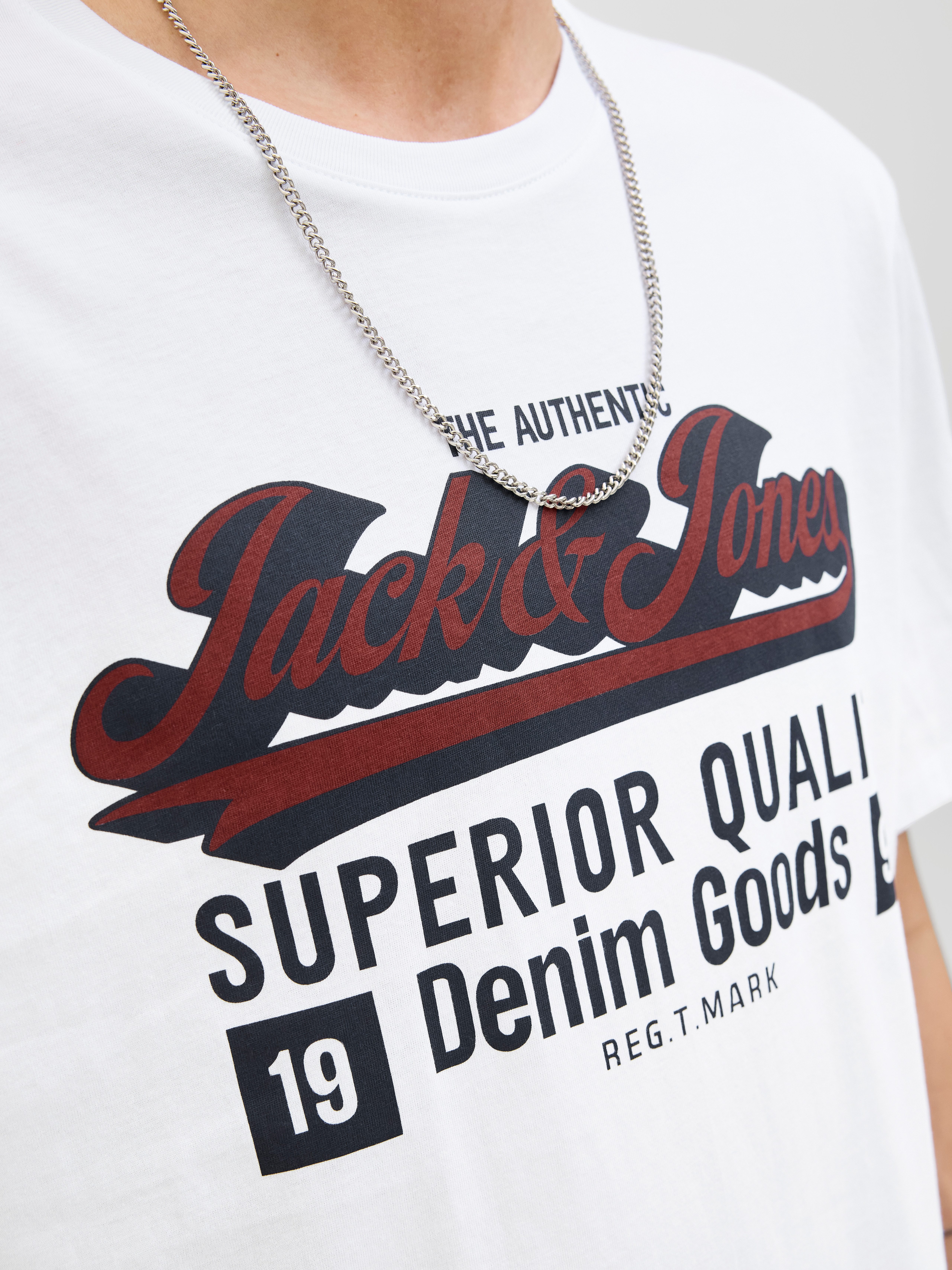 Jack & Jones PlusSize T-shirt JJELOGO TEE SS ONECK 2 COL AW25 NOOS PLS