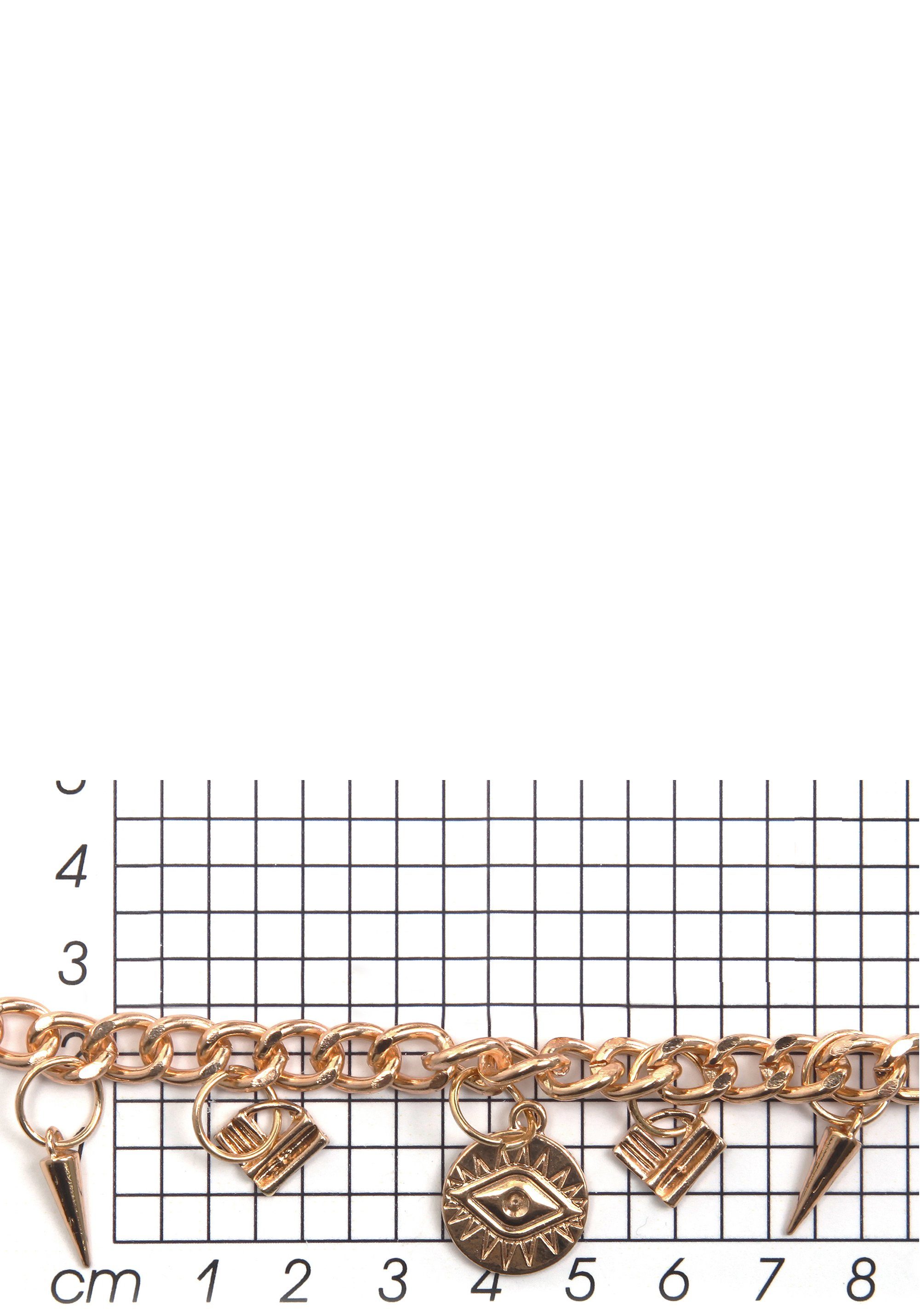 Firetti Armband Bettelarmband-look met zirkoon (synthetisch)