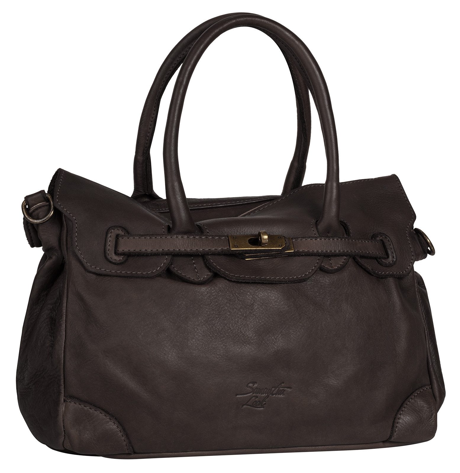 Samantha Look Shopper echt leer, made in italy