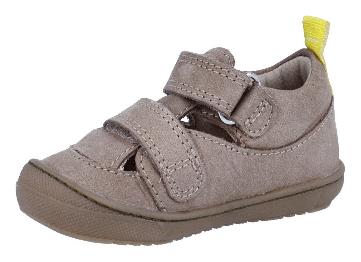 Richter Babyschoentjes Maxi WMS: gemiddeld Sandaal met gekleurde hielband, maat sjabloon om te downloaden