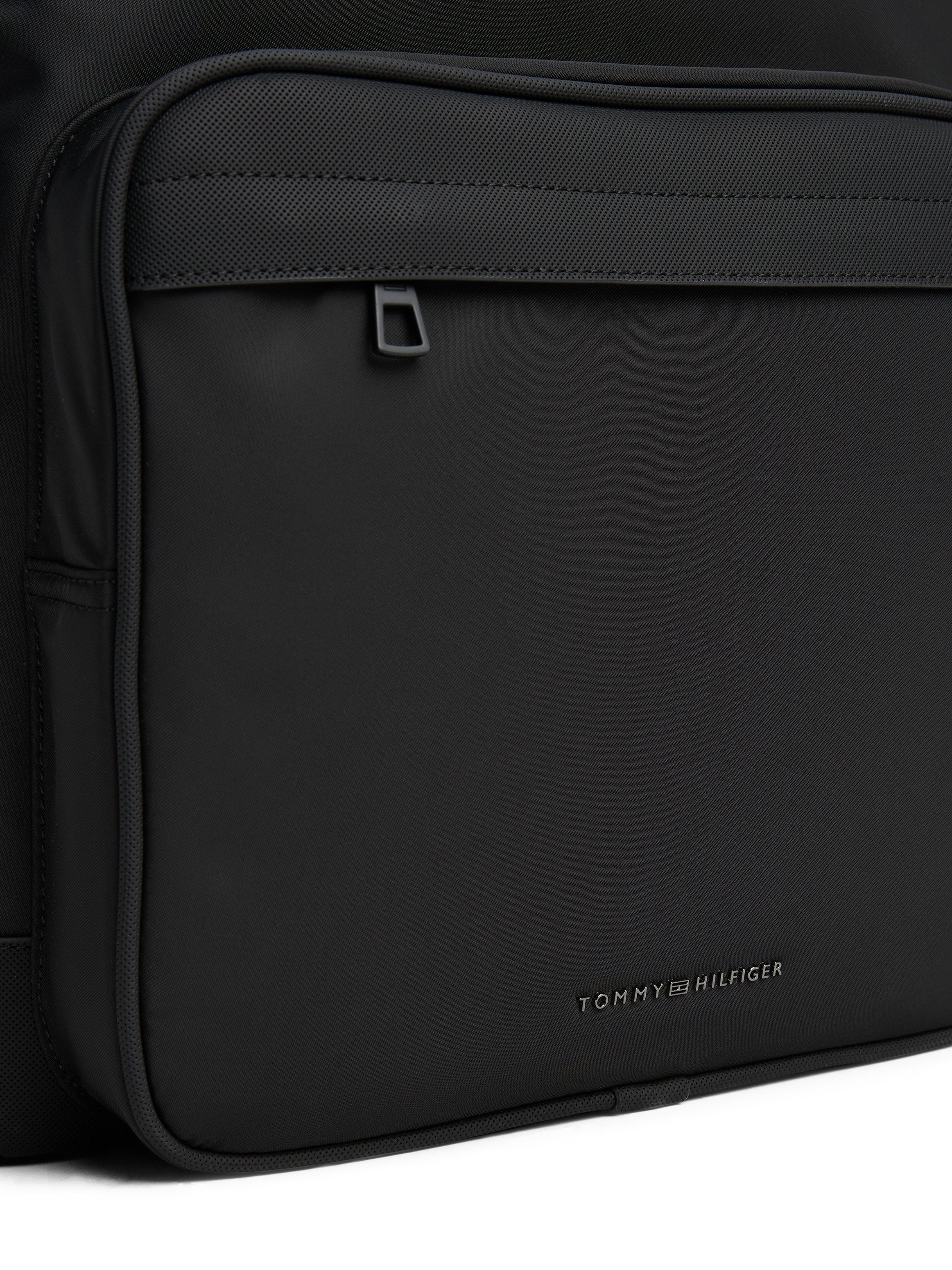 Tommy Hilfiger Vrijetijdsrugzak TH REPREVE BACKPACK , heren rugzak, werkrugzak met verstelbare schouderbanden