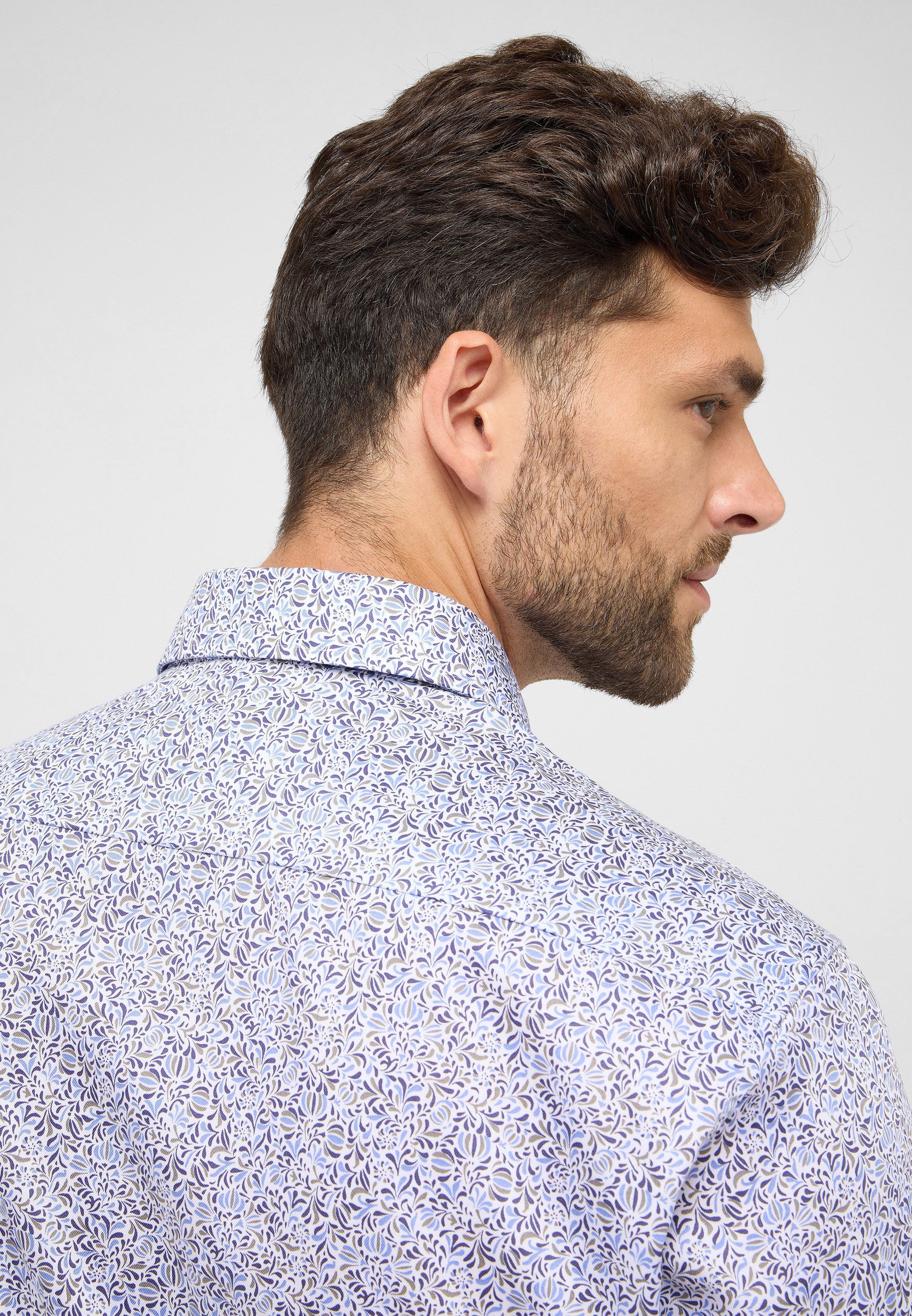 Eterna Overhemd met lange mouwen MODERN FIT NON IRON (strijkvrij)
