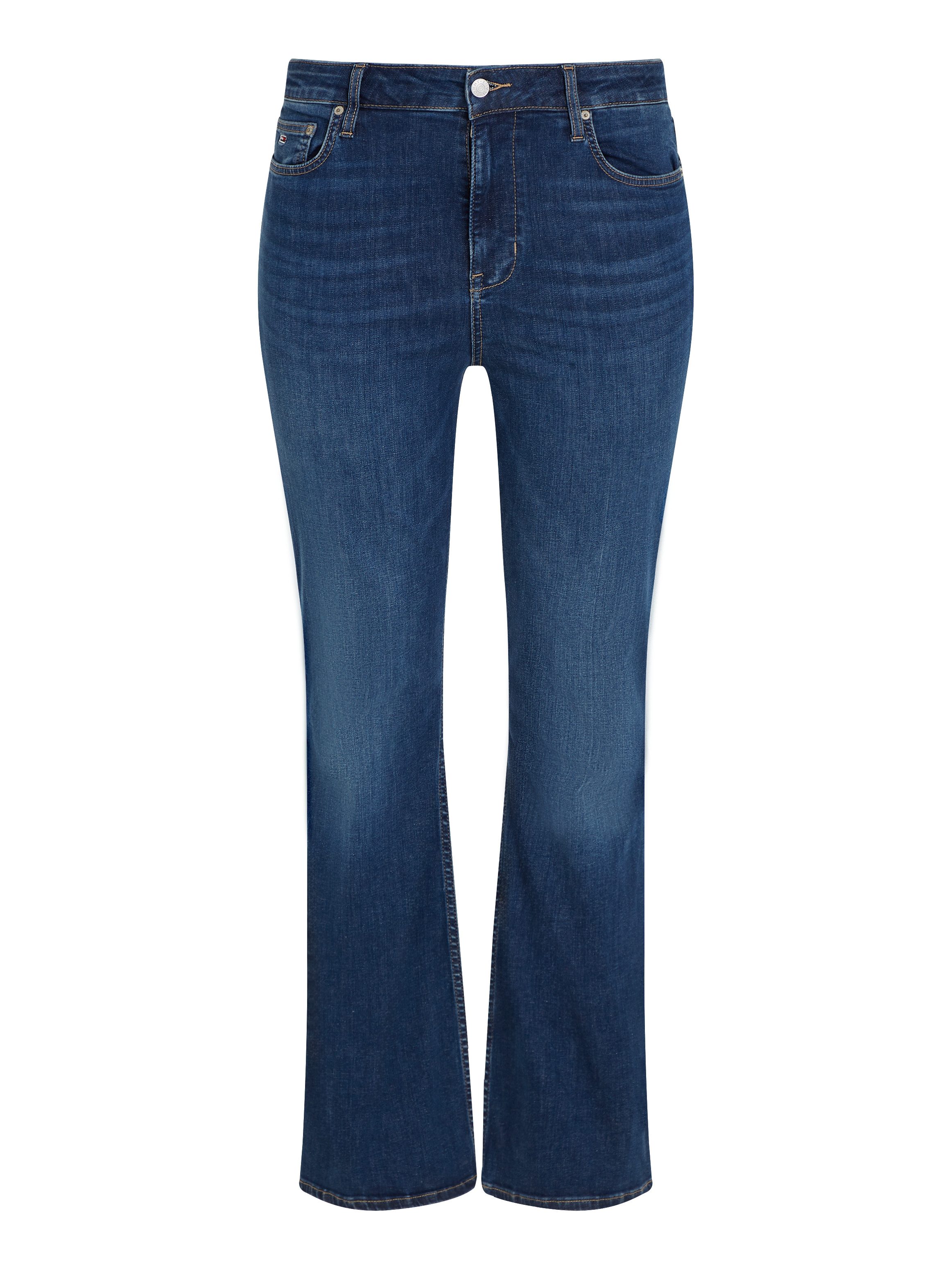 Tommy Jeans Curve Wijd uitlopende jeans CRV SYLVIA HGH FLR in grote maten in 5-pocket stijl