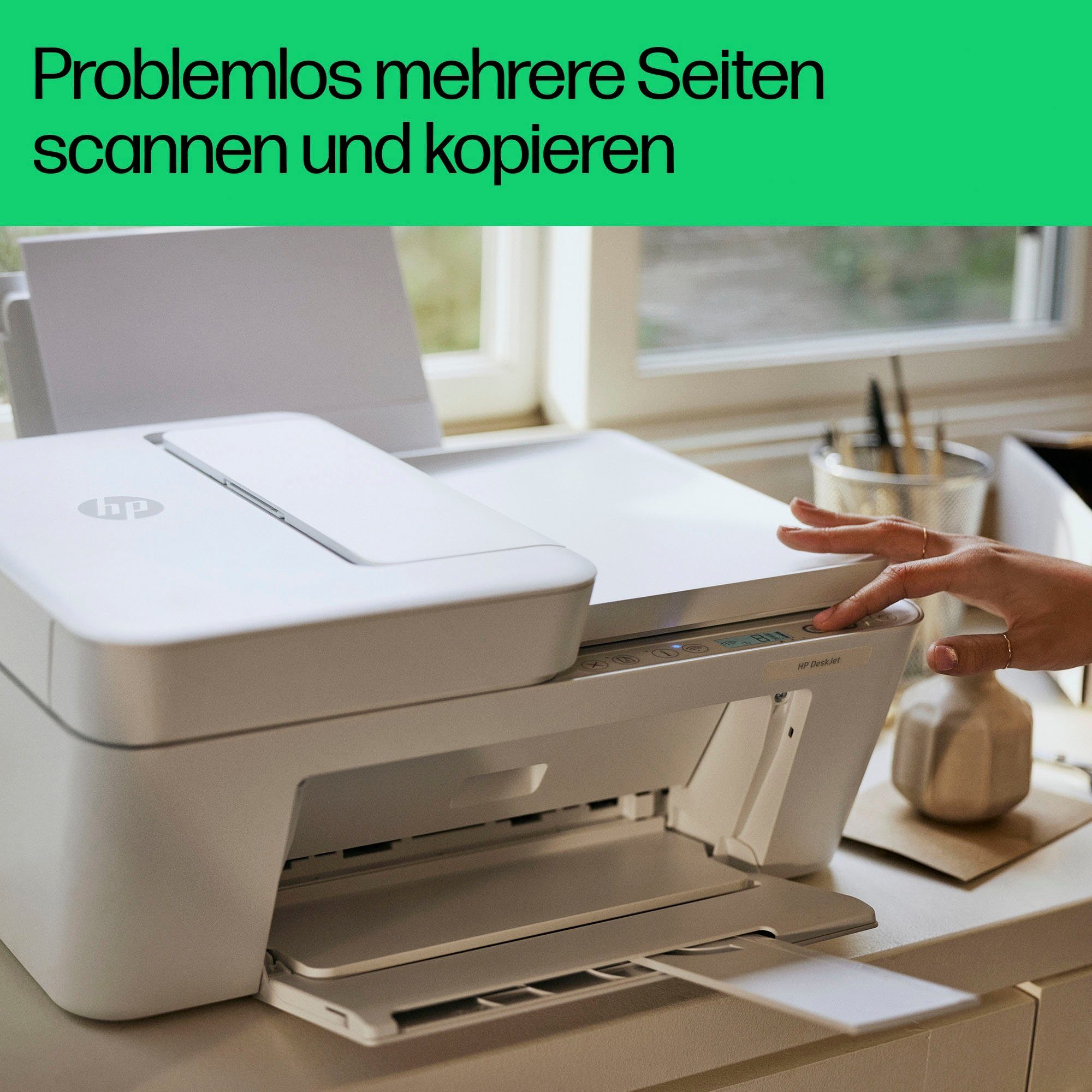HP All-in-oneprinter DeskJet 4220e inclusief 3 maanden gratis printen met hp instant ink