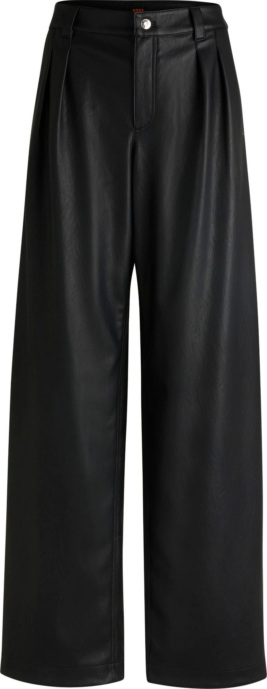 Boss Orange Geweven broek Tanjura Premium Damesmode
