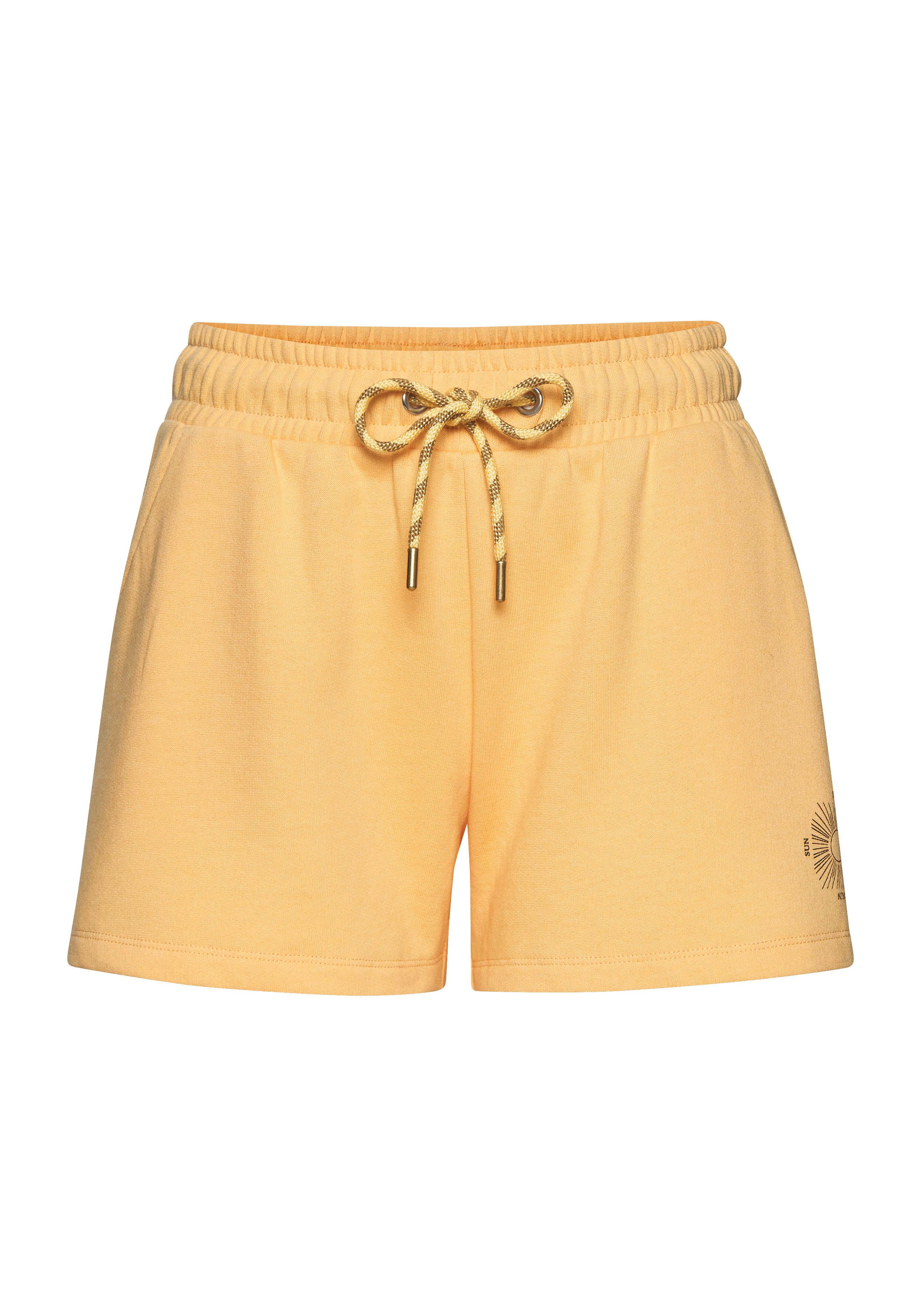 Buffalo Sweatshort Loungebroek met zijzakken en kleine print loungewear