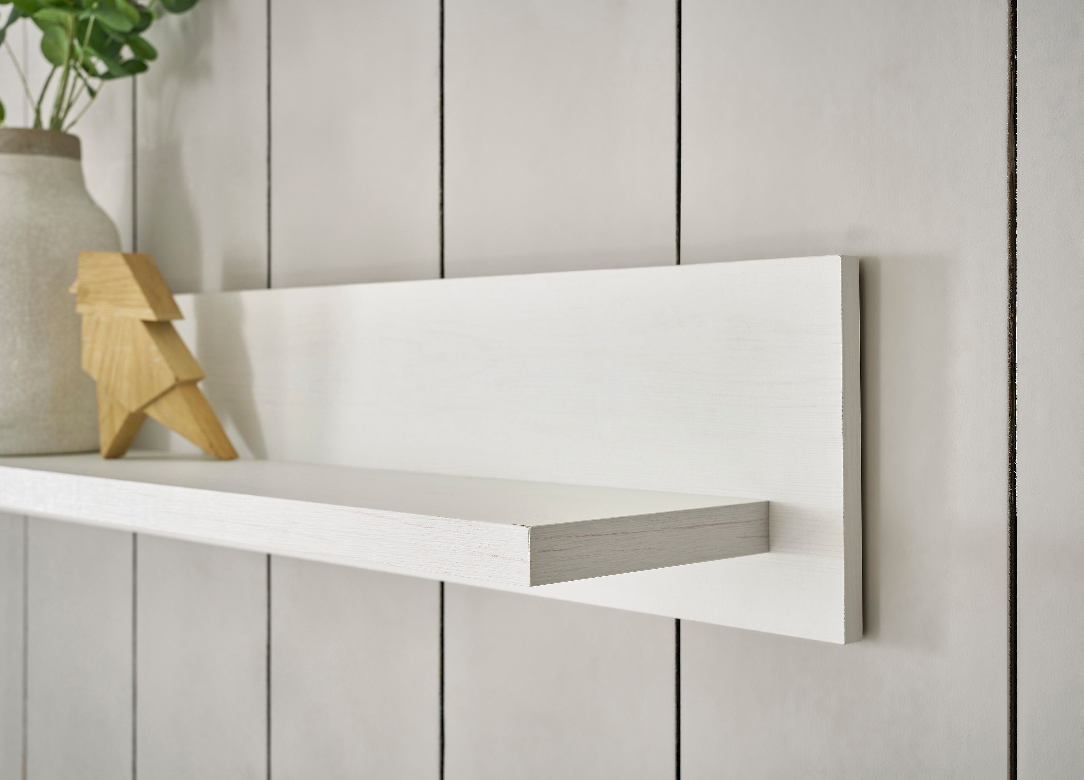 Home affaire Wandmeubel Ravenna in romantische landelijke stijl, grepen van metaal, soft-closefunctie (4-delig)