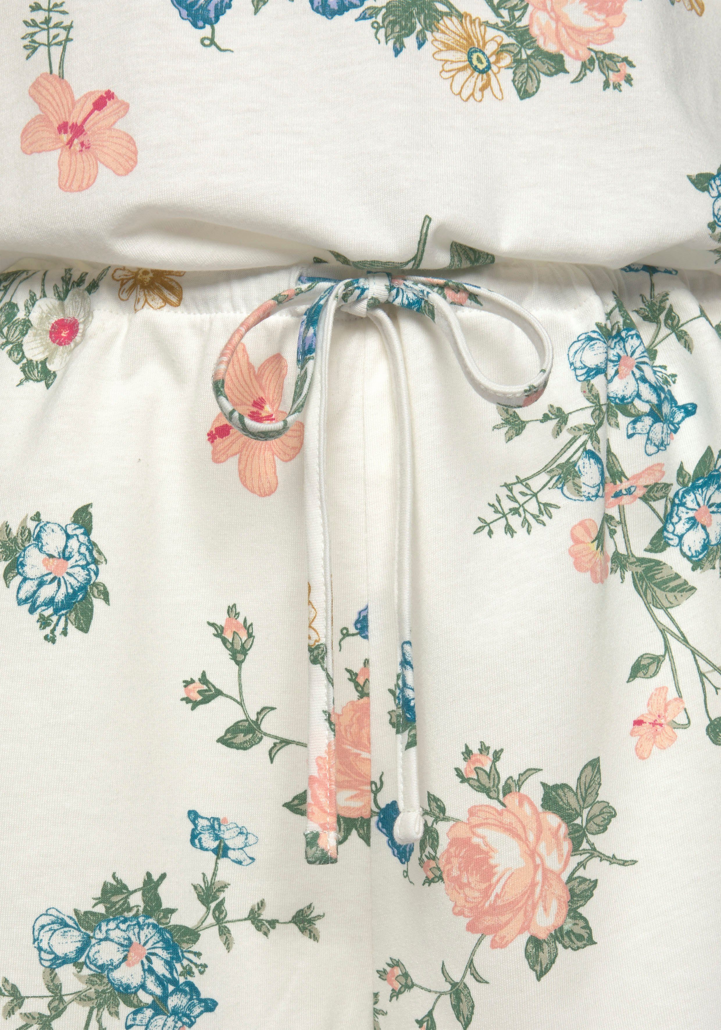 Vivance Dreams Playsuit met ruches op de schouder