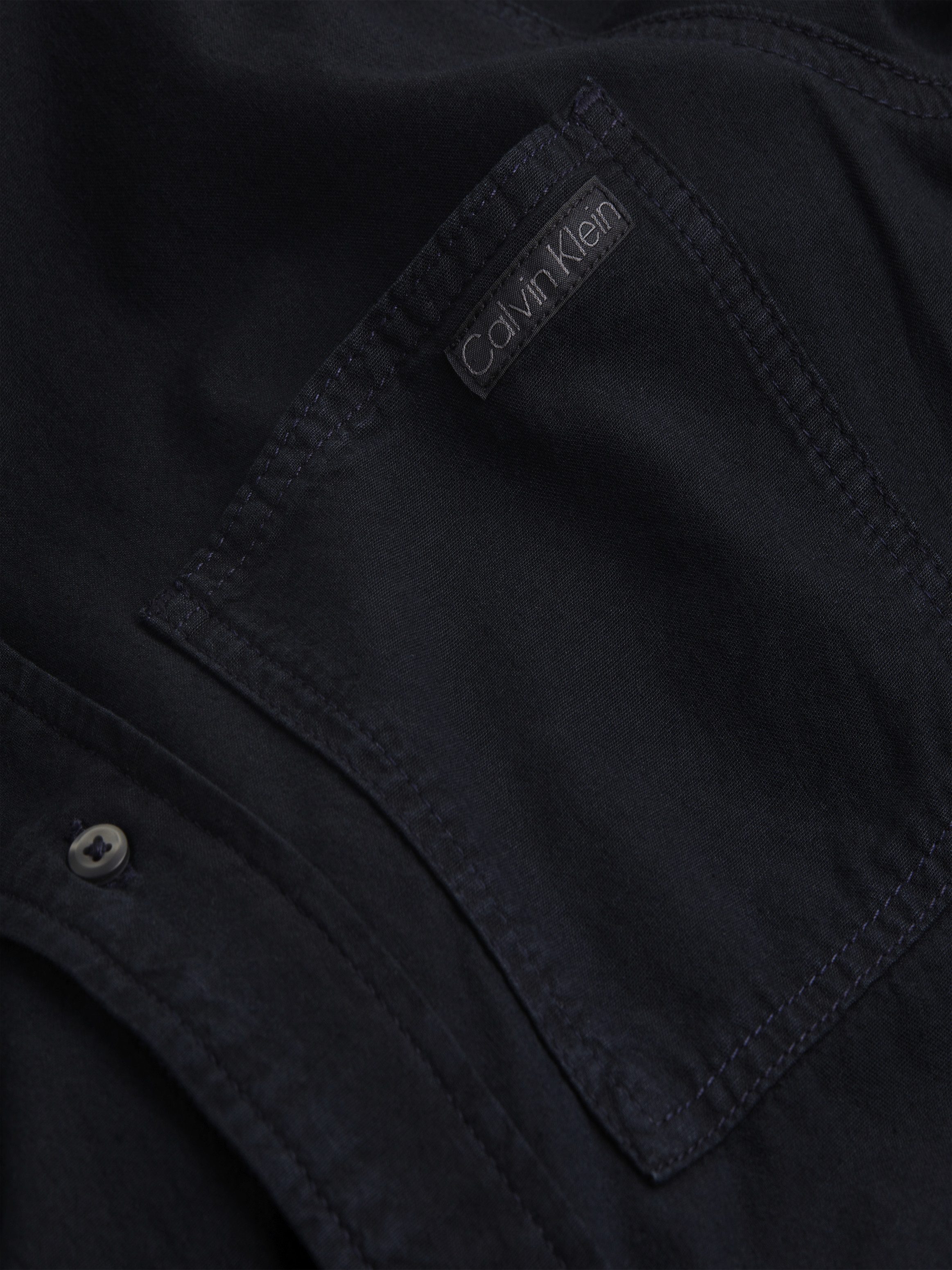 Calvin Klein Overhemd met lange mouwen REGULAR CHAMBRAY SHIRT