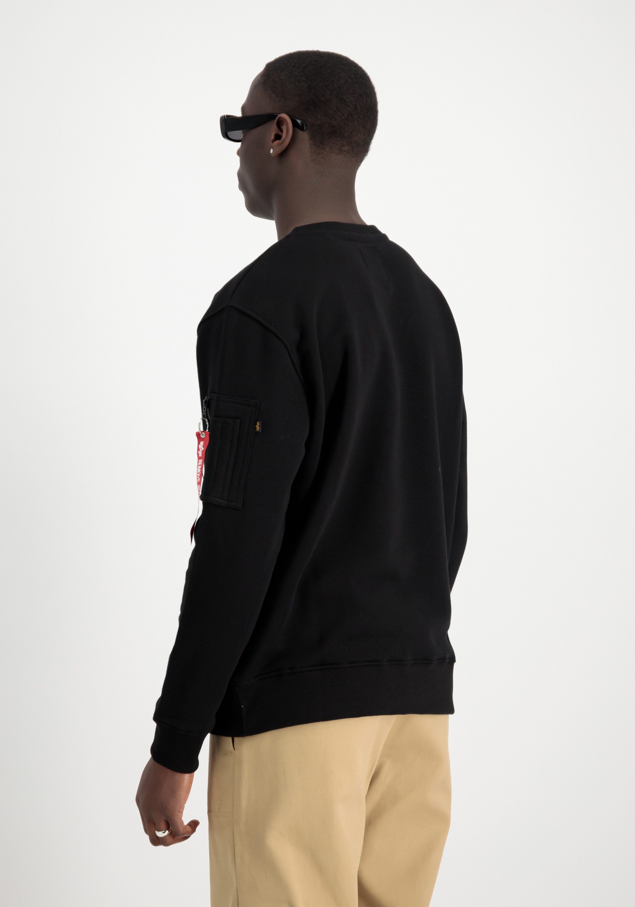 Alpha Industries Sweater Alpha Industries Men - Sweatshirts Alpha Refl. Print Sweater