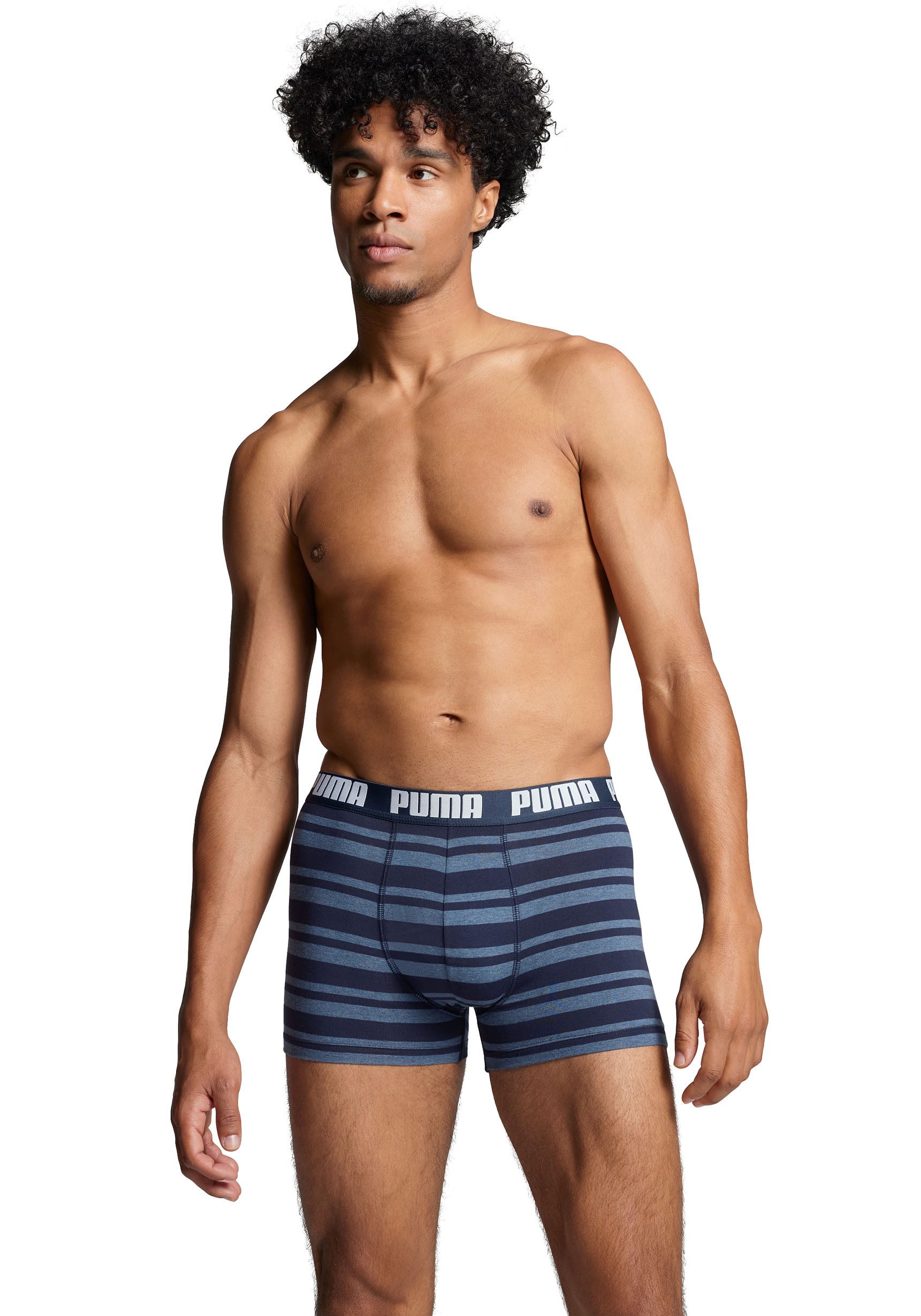 PUMA Boxershort weefband met logo (2 stuks, Set van 2)