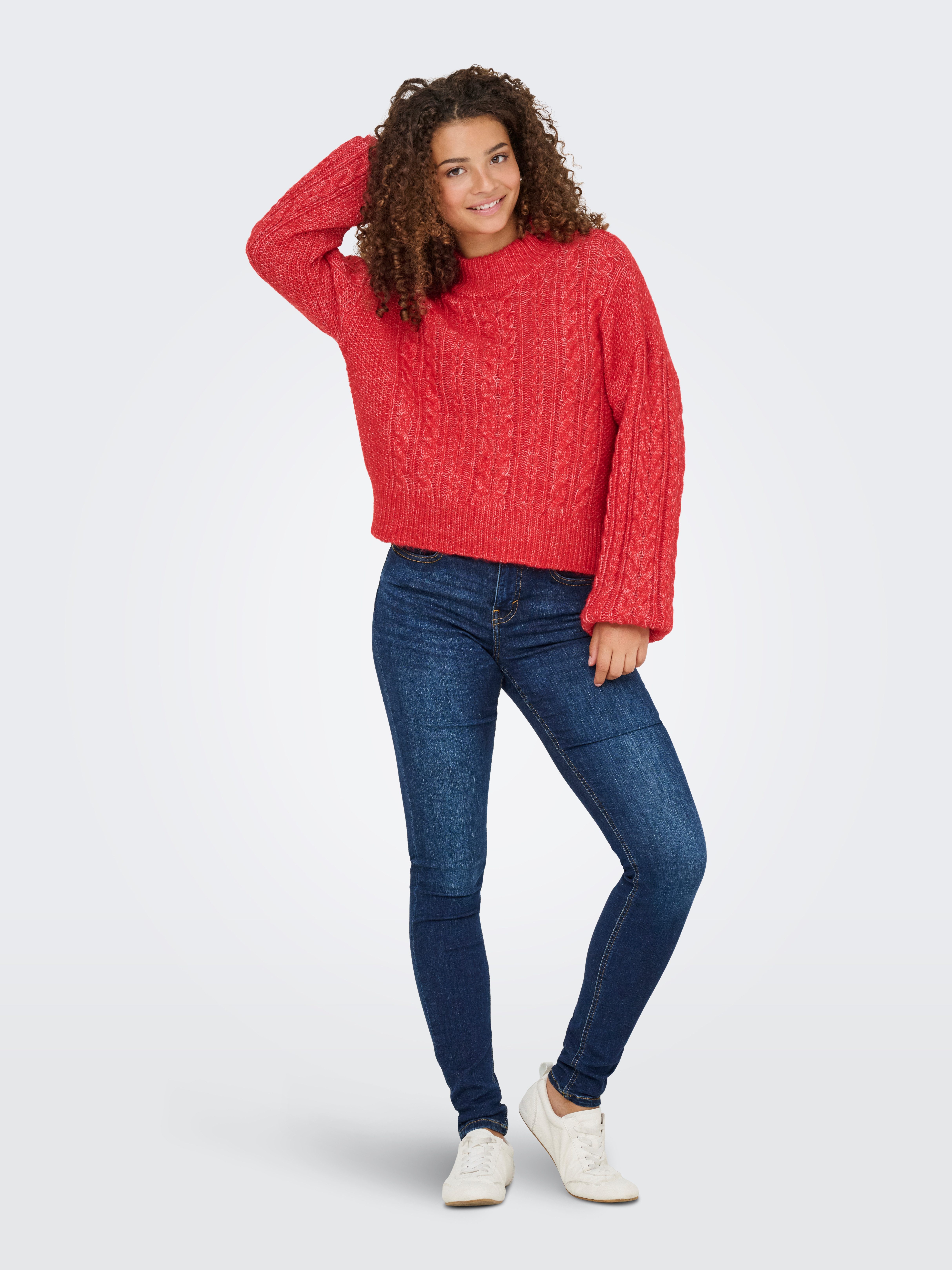 Only Trui met staande kraag ONLIDA LIFE LS HIGH NECK KNT