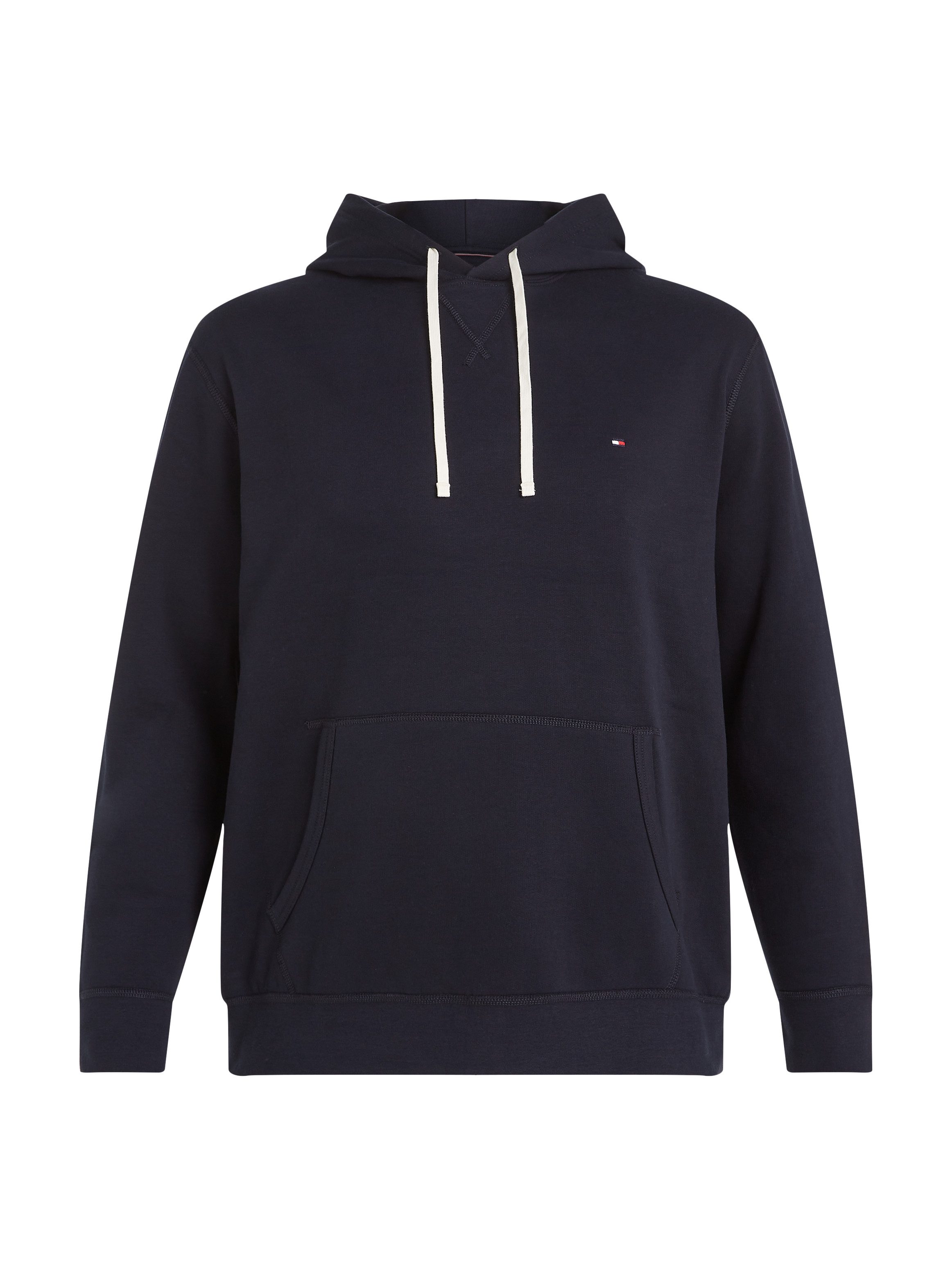 Tommy Hilfiger Sweatshirt BT-ESSENTIAL FLEECE HOODY-B in grote maten, logoborduring