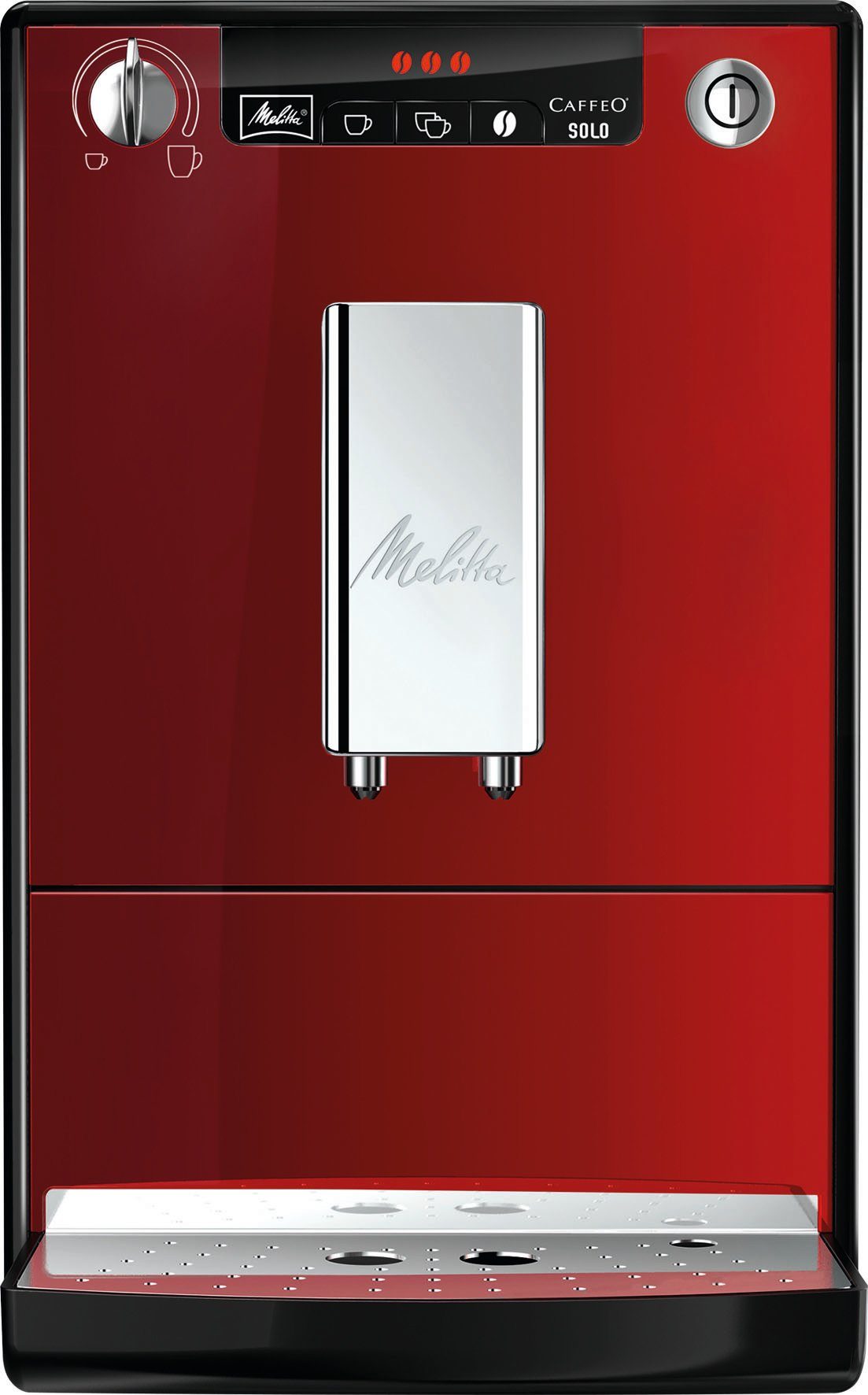 Melitta Volautomatisch koffiezetapparaat Solo® E950-201, zwart, Perfect voor caffè crema & espresso, slechts 20 cm breed