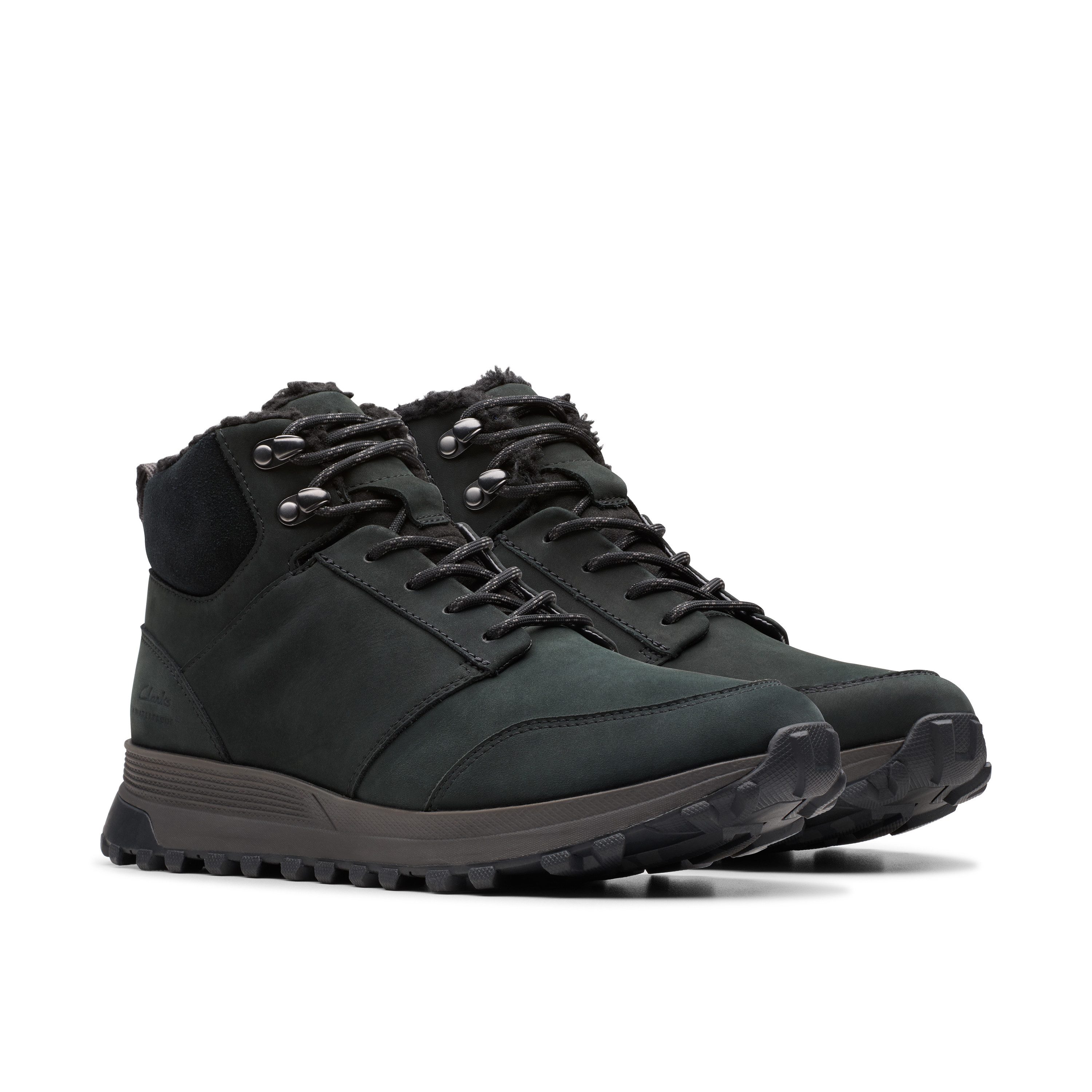 Clarks Veterlaarzen ATL Trek Up WP Wandelboots, veterschoenen, winterlaarzen met verwisselbare binnenzool