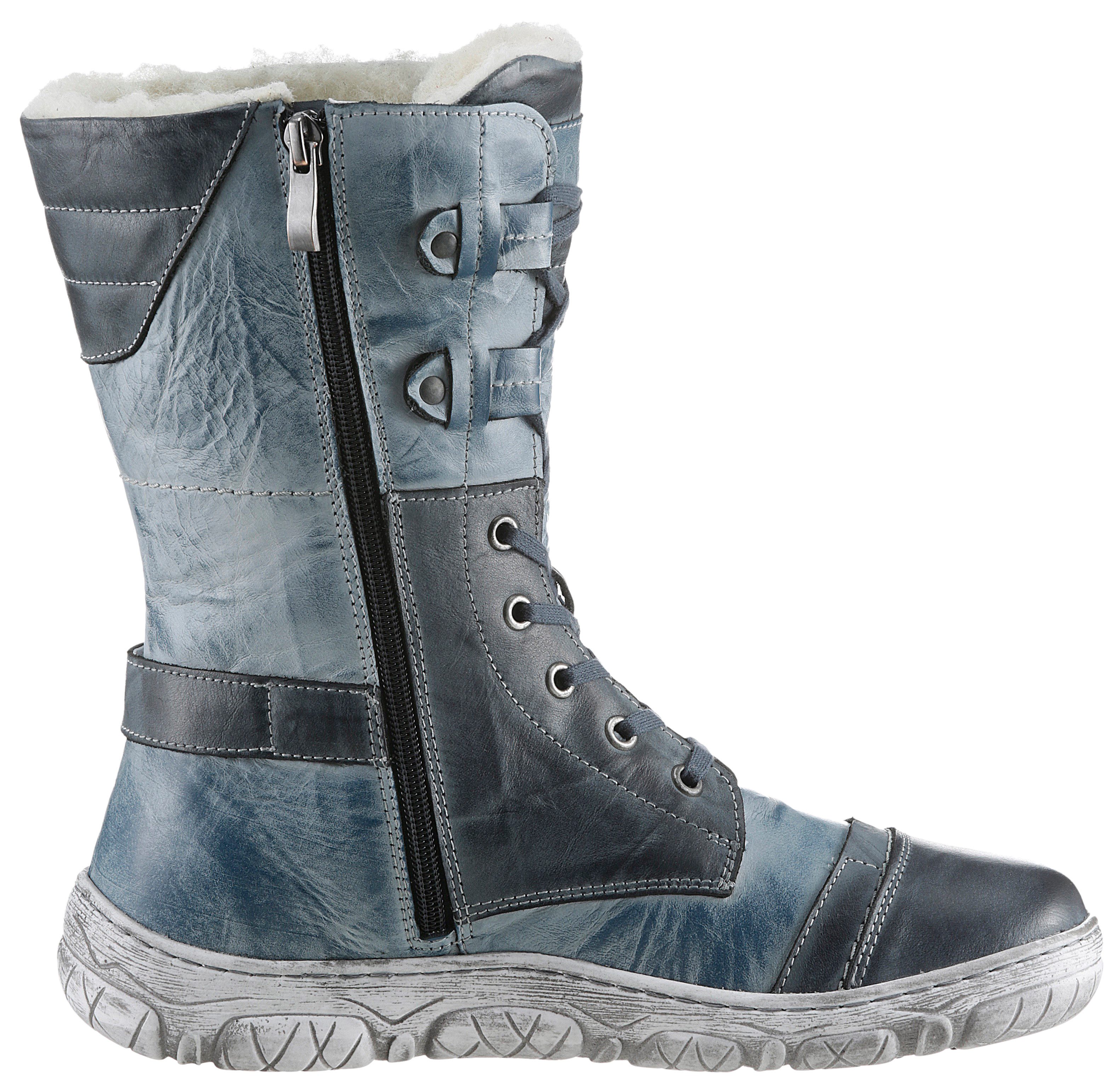 KRISBUT Winterlaarzen Winterlaarzen, laarzen, comfort schoen met rits