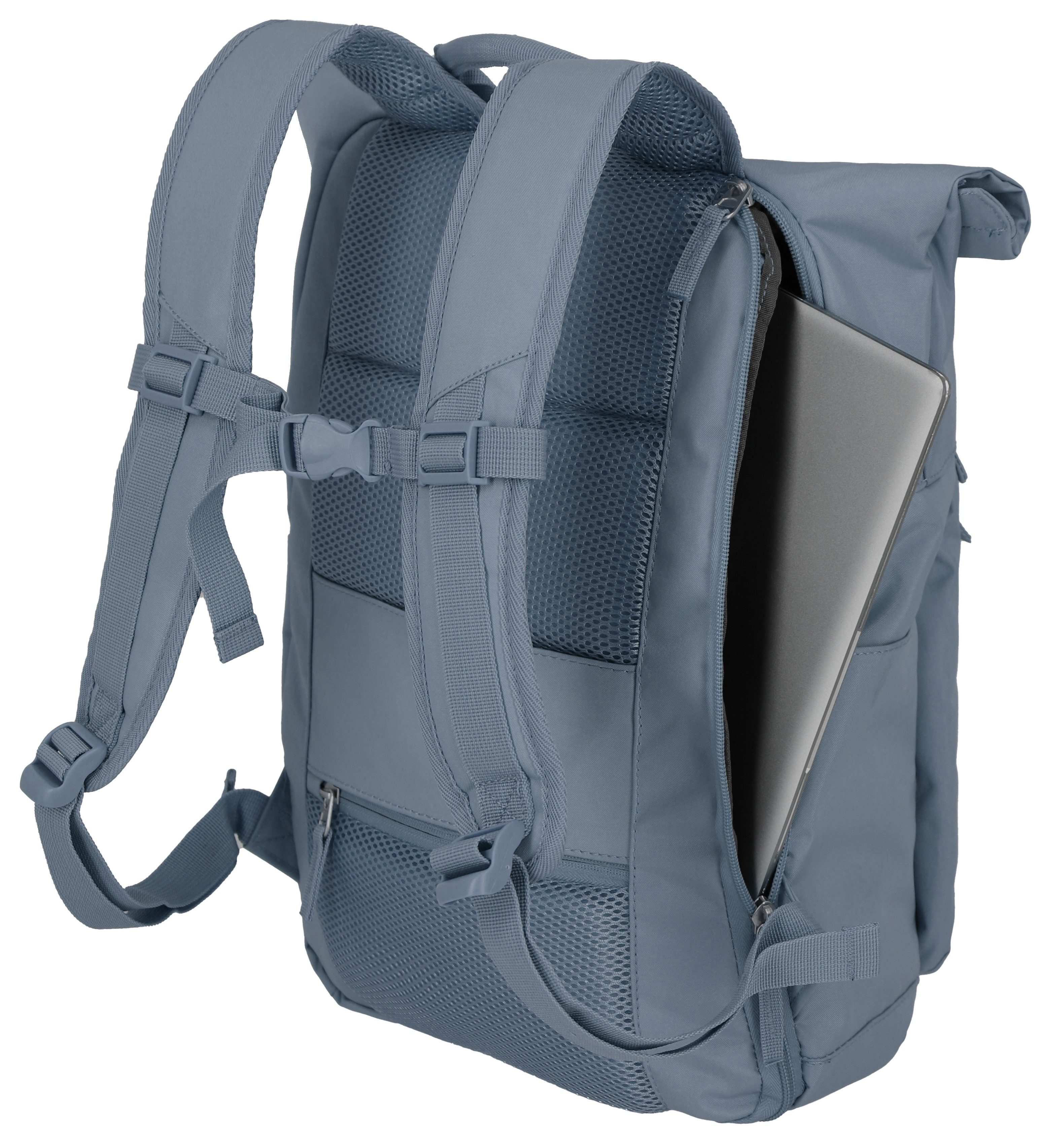 travelite Vrijetijdsrugzak BASICS Rollup Rugzak Werkrugzak sportrugzak reiserugzak schoolrugzak
