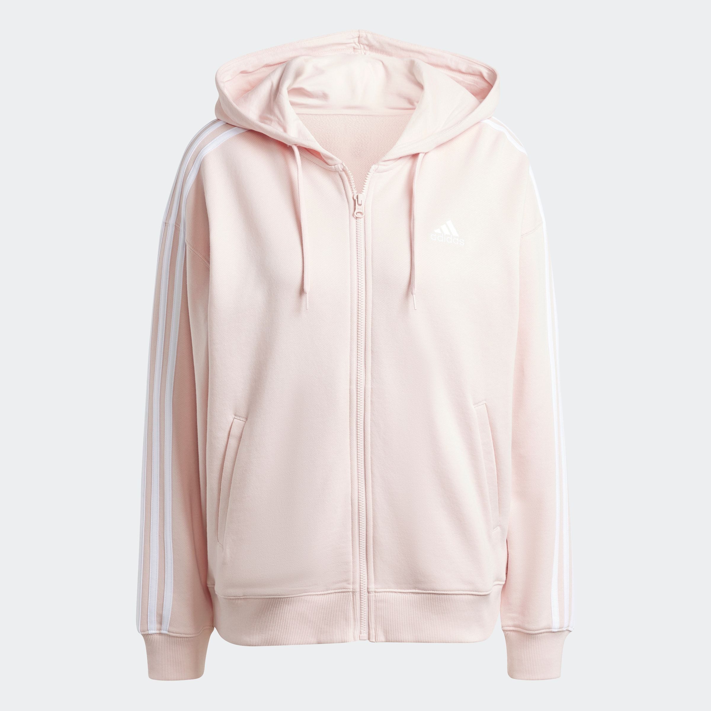 adidas Sportswear Capuchonsweatvest W 3S FT FZ O HD (1-delig)
