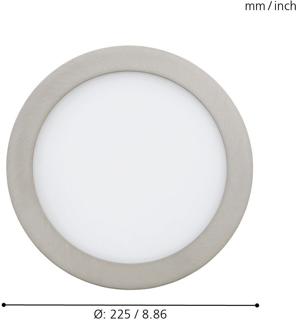 EGLO Inbouwlamp FUEVA-C EGLO CONNECT, bediening via app + afstandsbediening, BLE, CCT, RGB