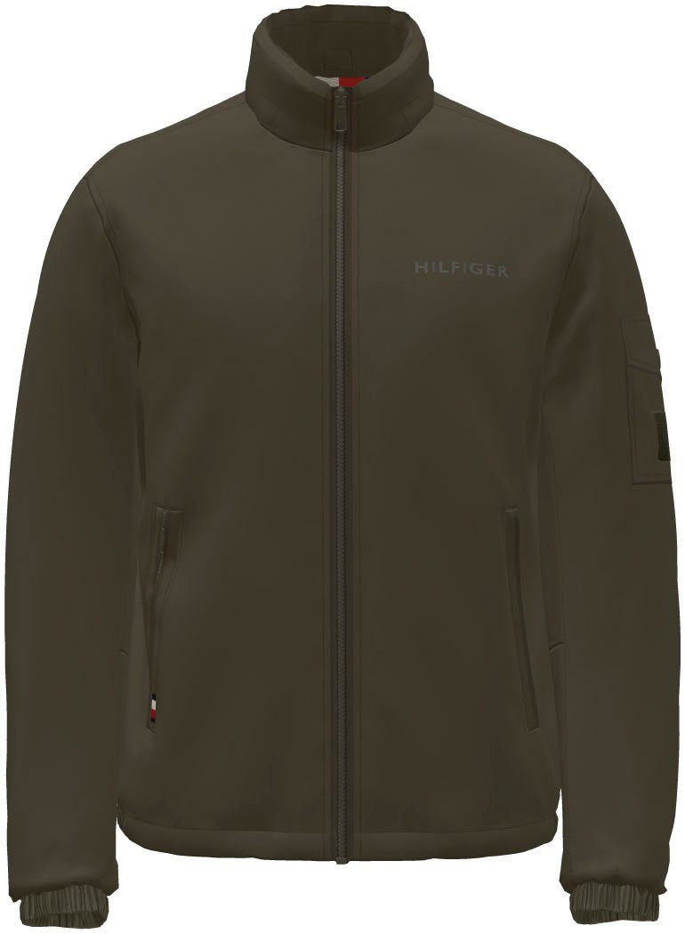 Tommy Hilfiger Outdoorjack RWB REGATTA JACKET in hoog gesloten ontwerp