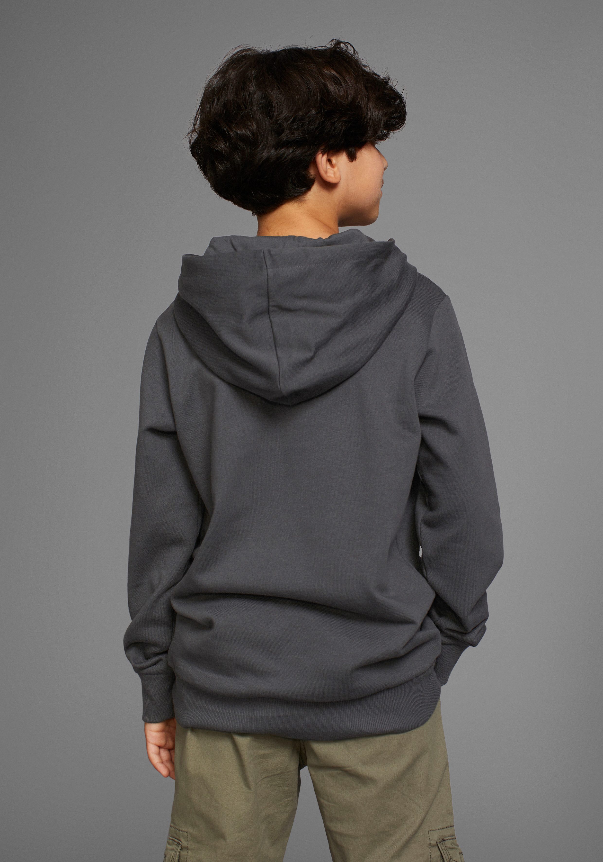 KIDSWORLD Hoodie GECKO leuk dierenmotief