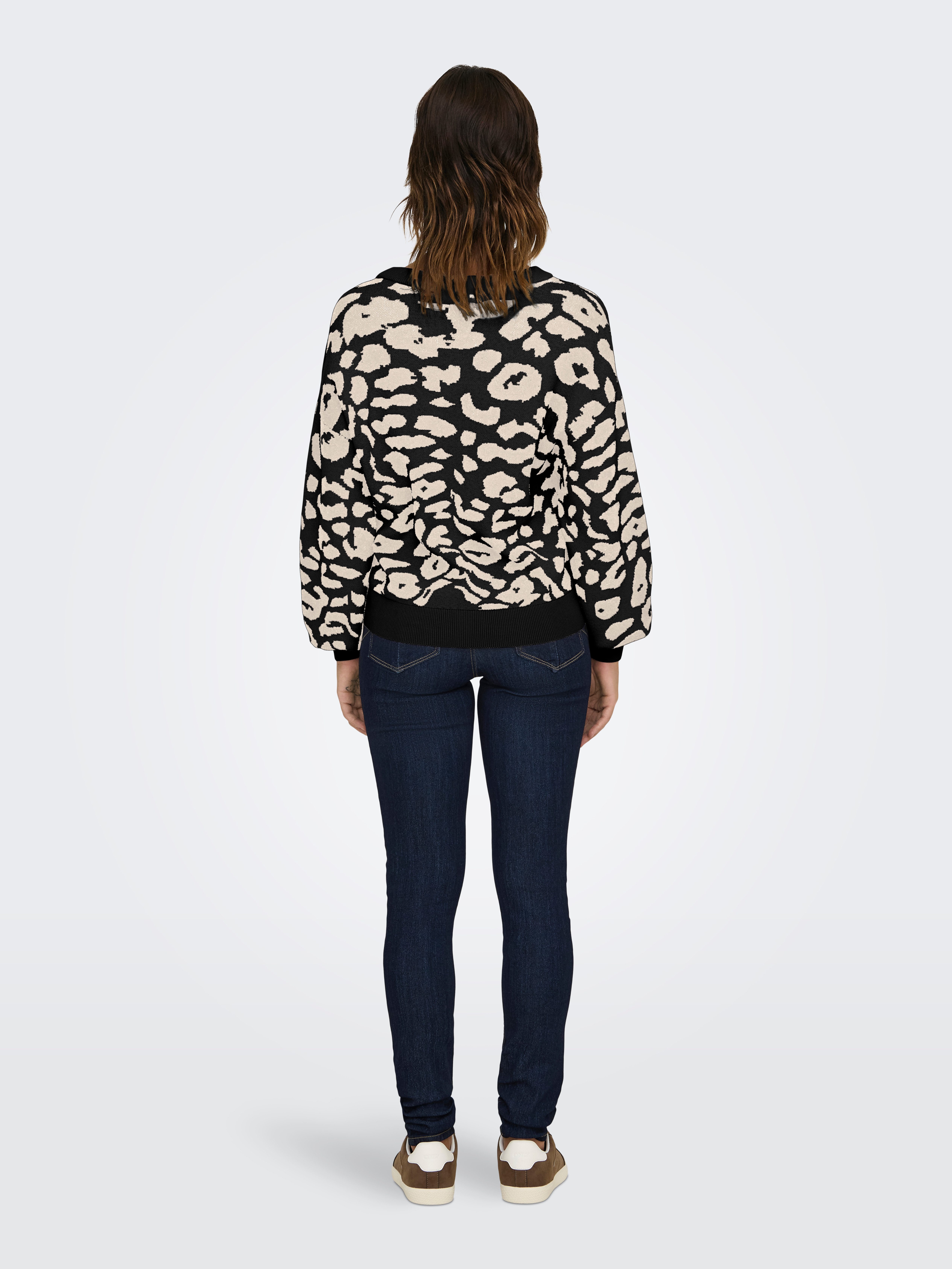 Only Trui met ronde hals ONLLIMA LIFE LS JQ O-NECK KNT