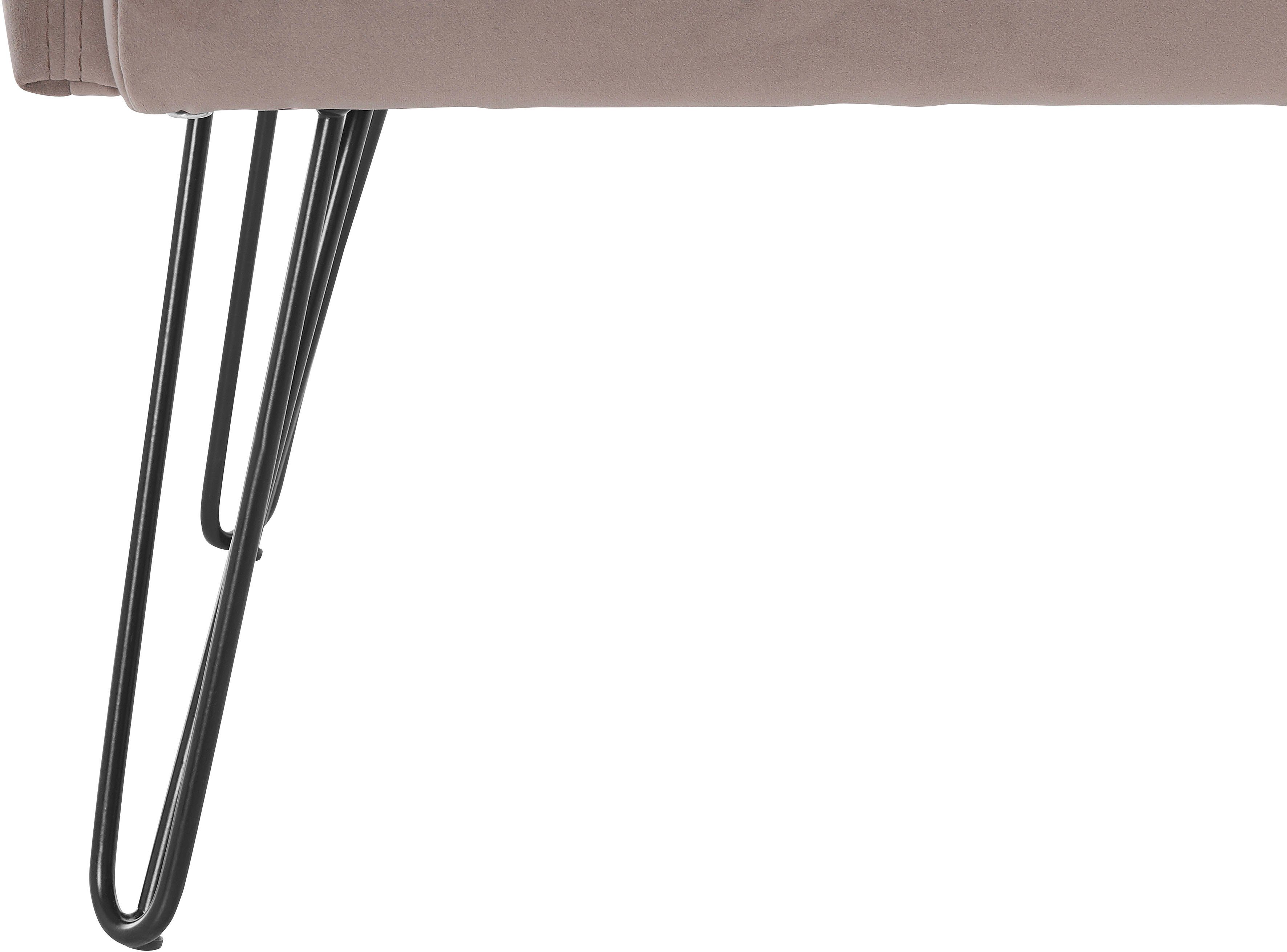 exxpo - sofa fashion Fauteuil Doppio, loungesessel met designonderstel, comfortabel en elegant