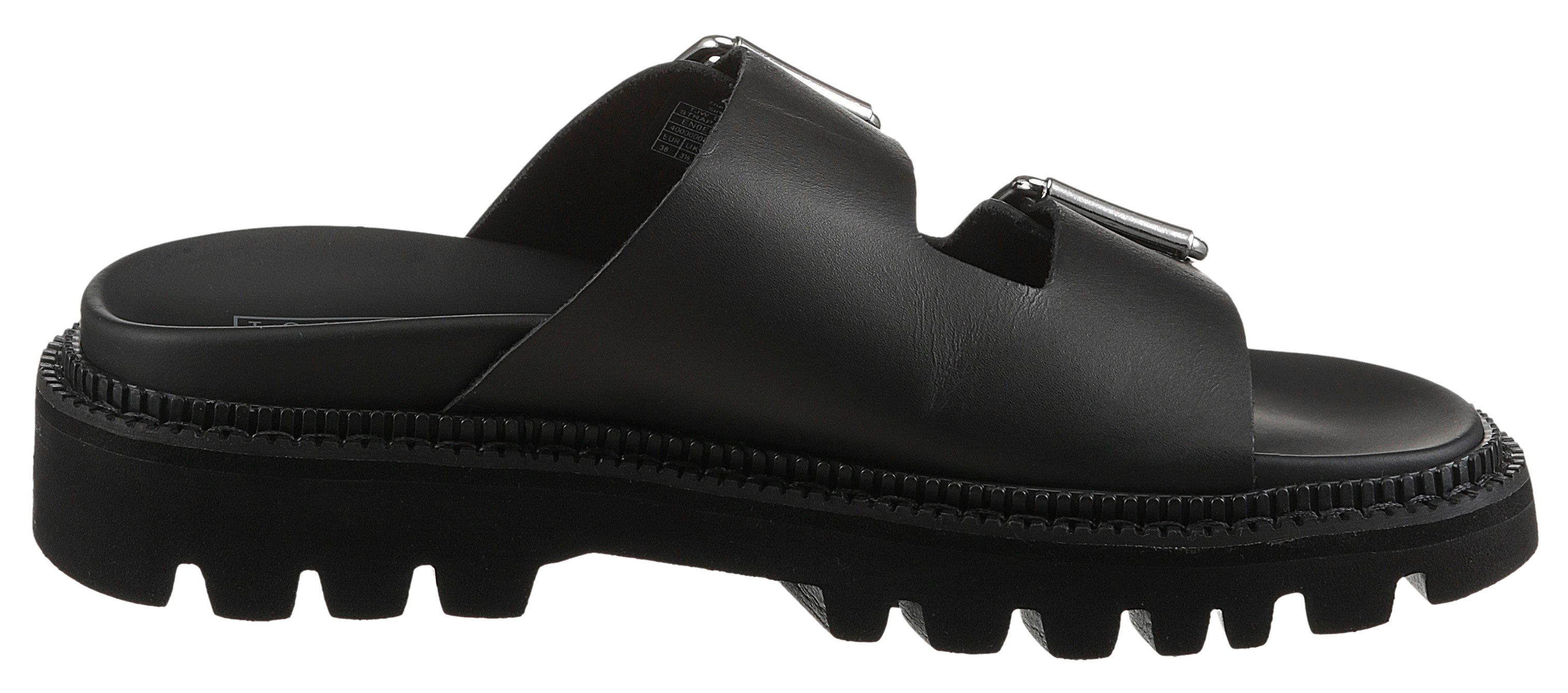 TOMMY JEANS Slippers TJW DOUBLE STRAP SANDAL