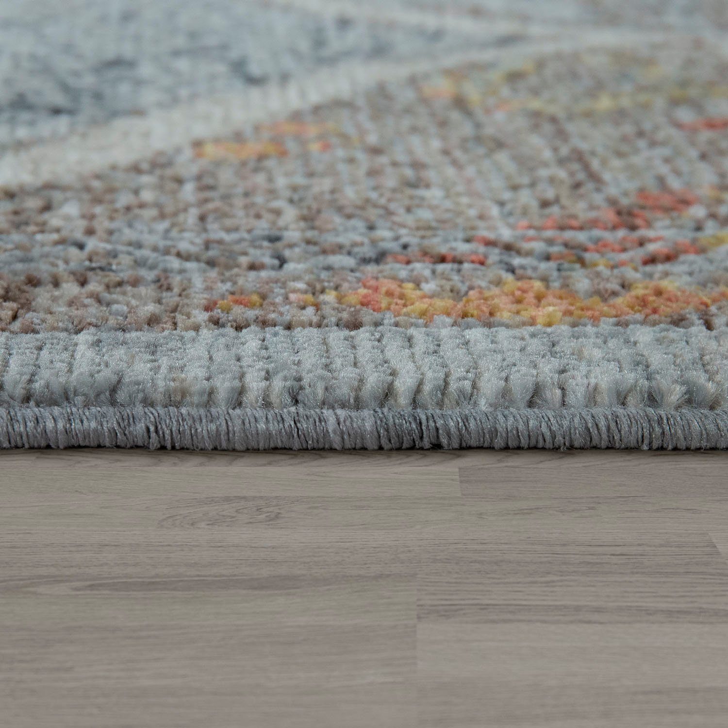 Paco Home Vloerkleed Pandora 323 Korte pool, handgeweven look, ornamenten, met franje