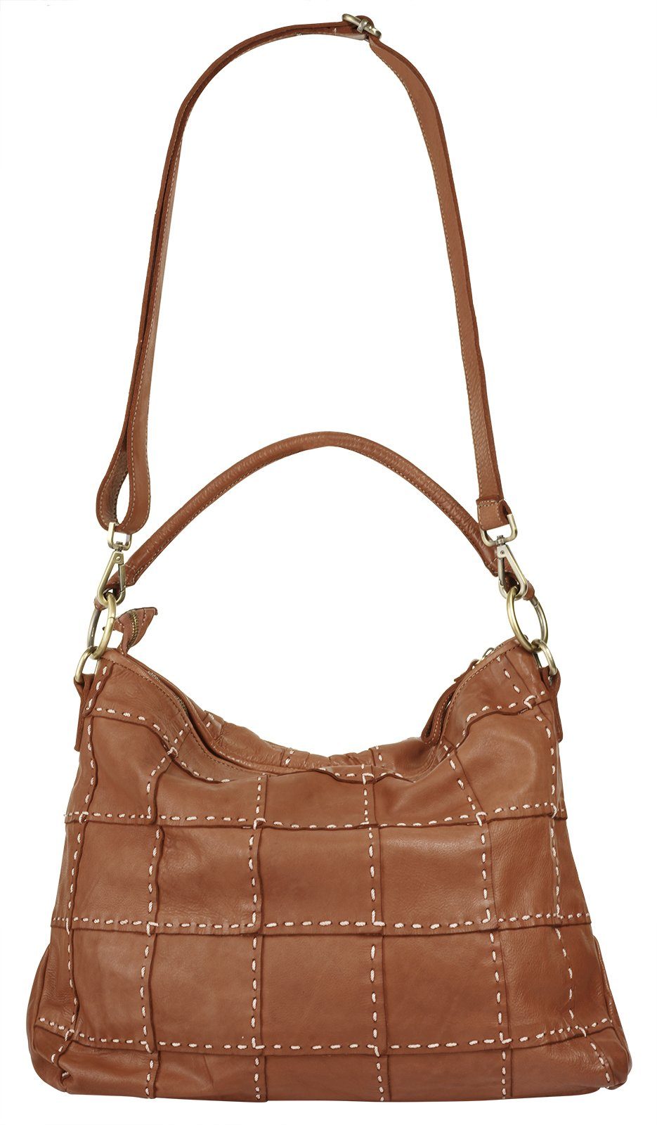 Samantha Look Shopper echt leer, made in italy