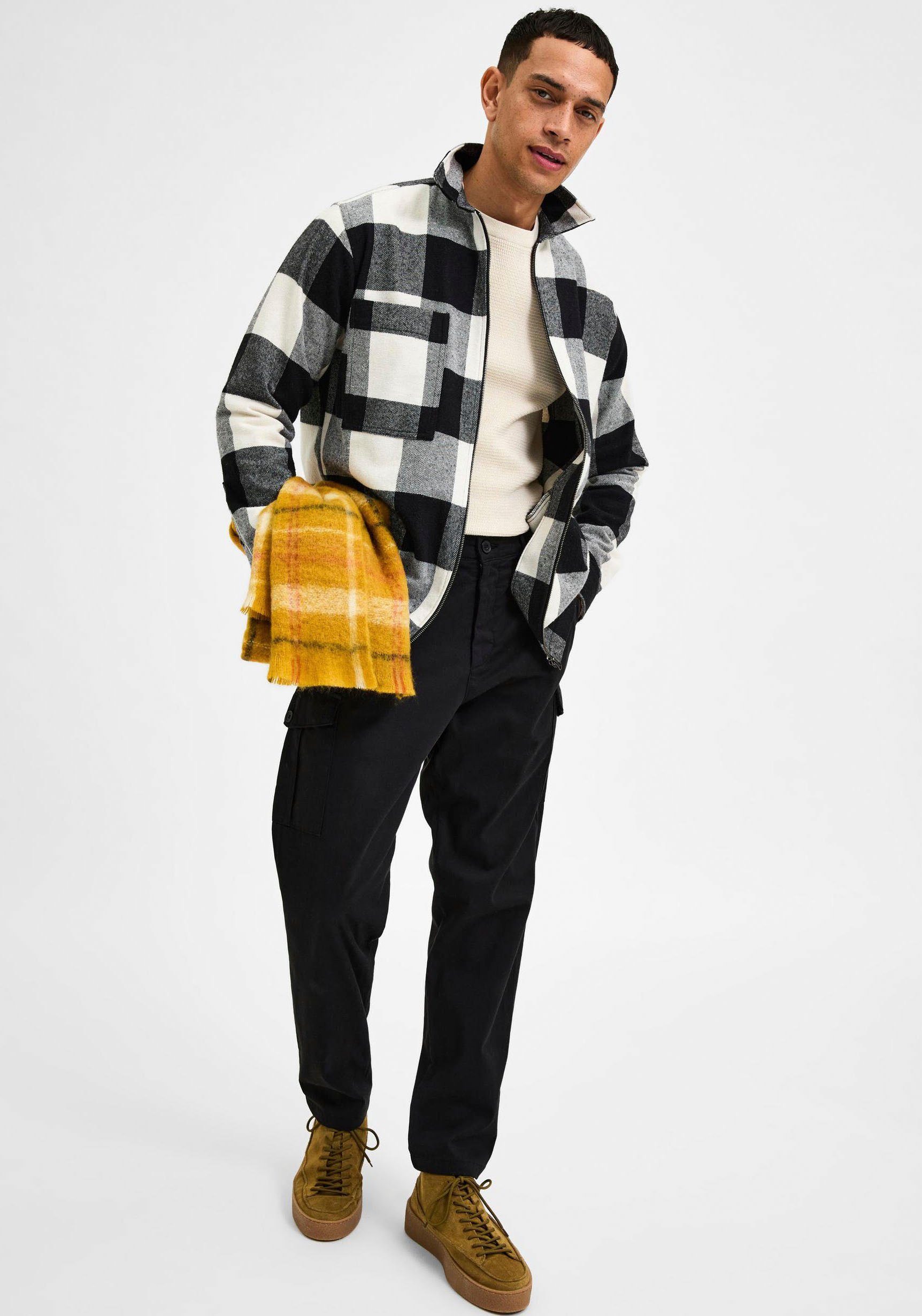 SELECTED HOMME Cargobroek SLHSLIMTAPERED-WICK 172 CARGO W NOOS