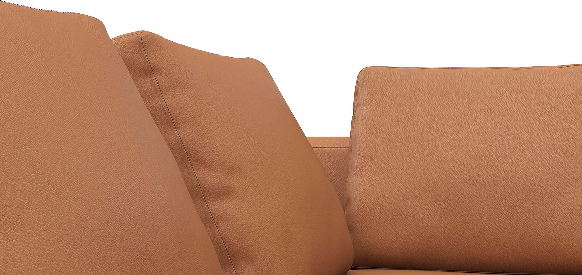 FLEXLUX Hoekbank Loano, super comfortabel zitcomfort door koudschuim in de zitting, L-vorm