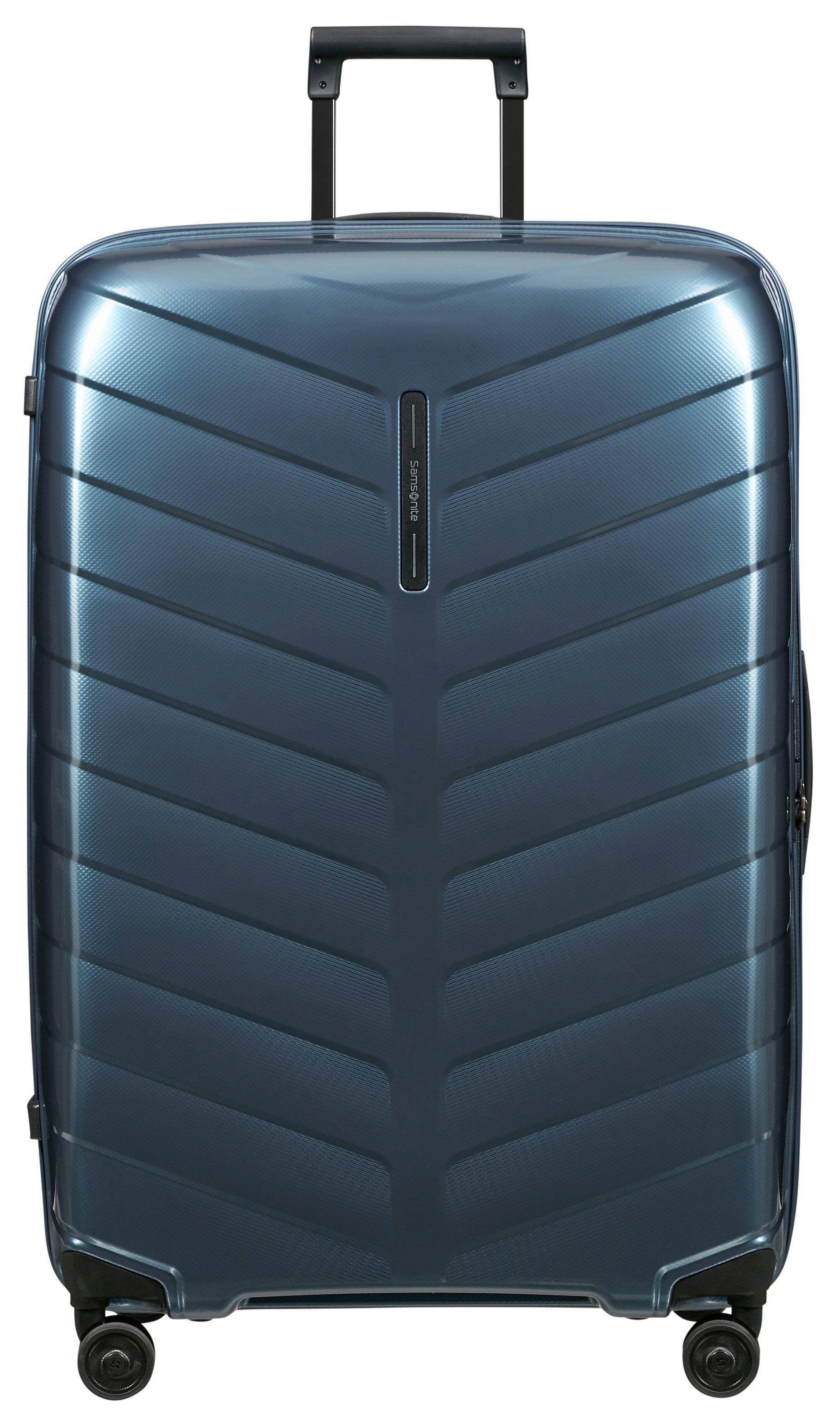 Samsonite Attrix Spinner 81 steel blue Harde Koffer