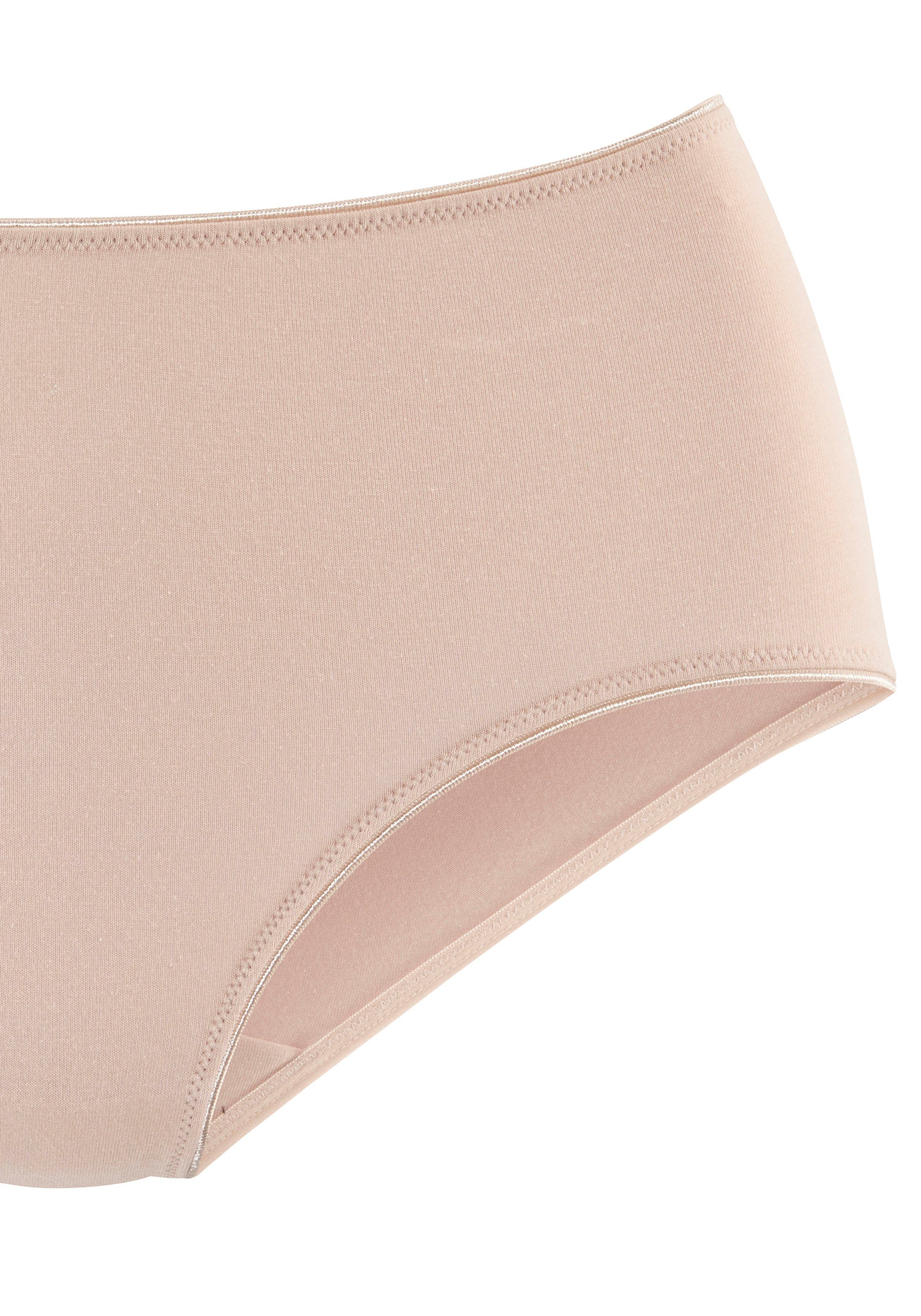 Lascana Tailleslip van katoen met mooie opbergdoos (Set van 5)