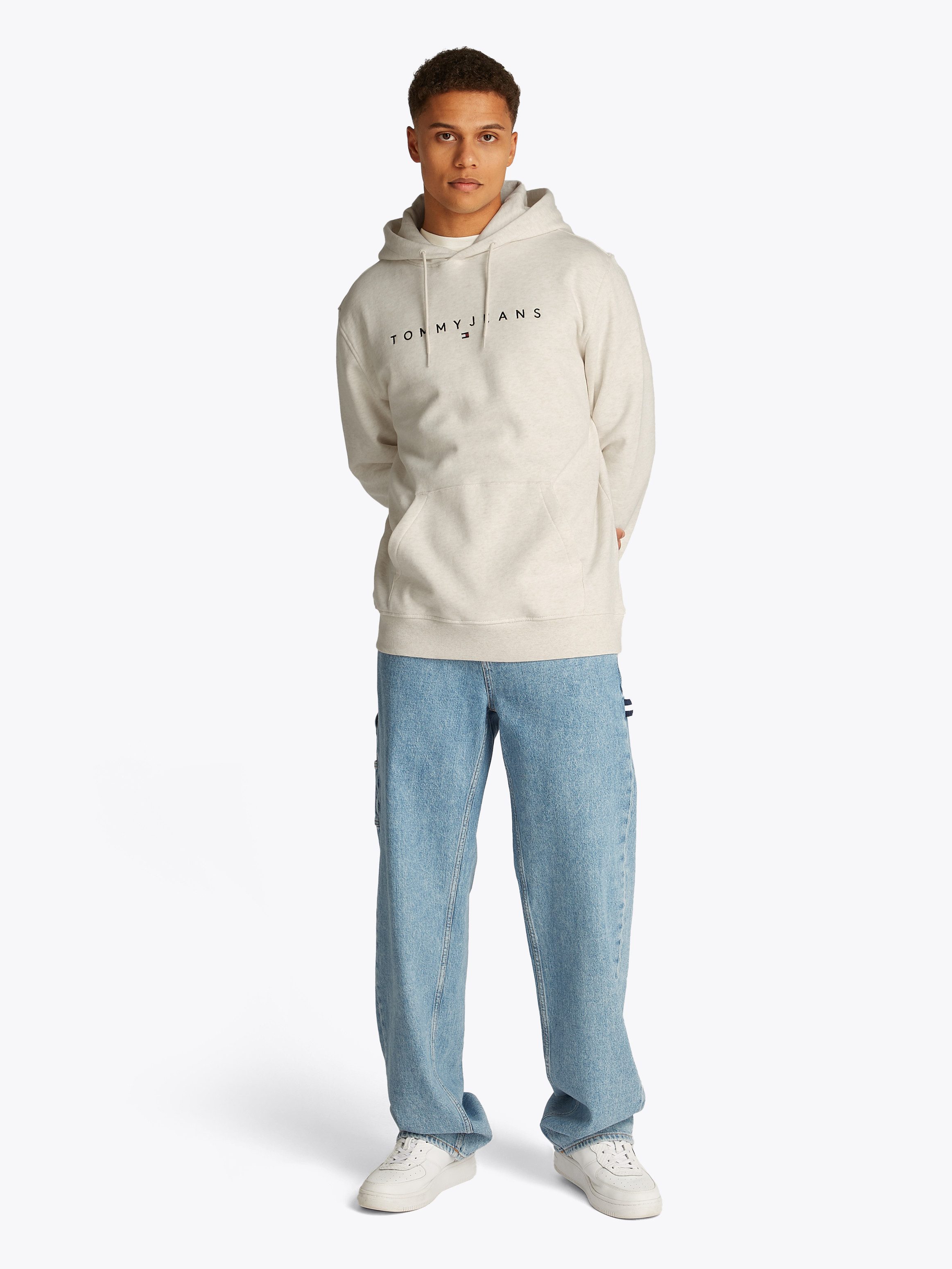 TOMMY JEANS Hoodie TJM REG LINEAR LOGO HOODIE EXT
