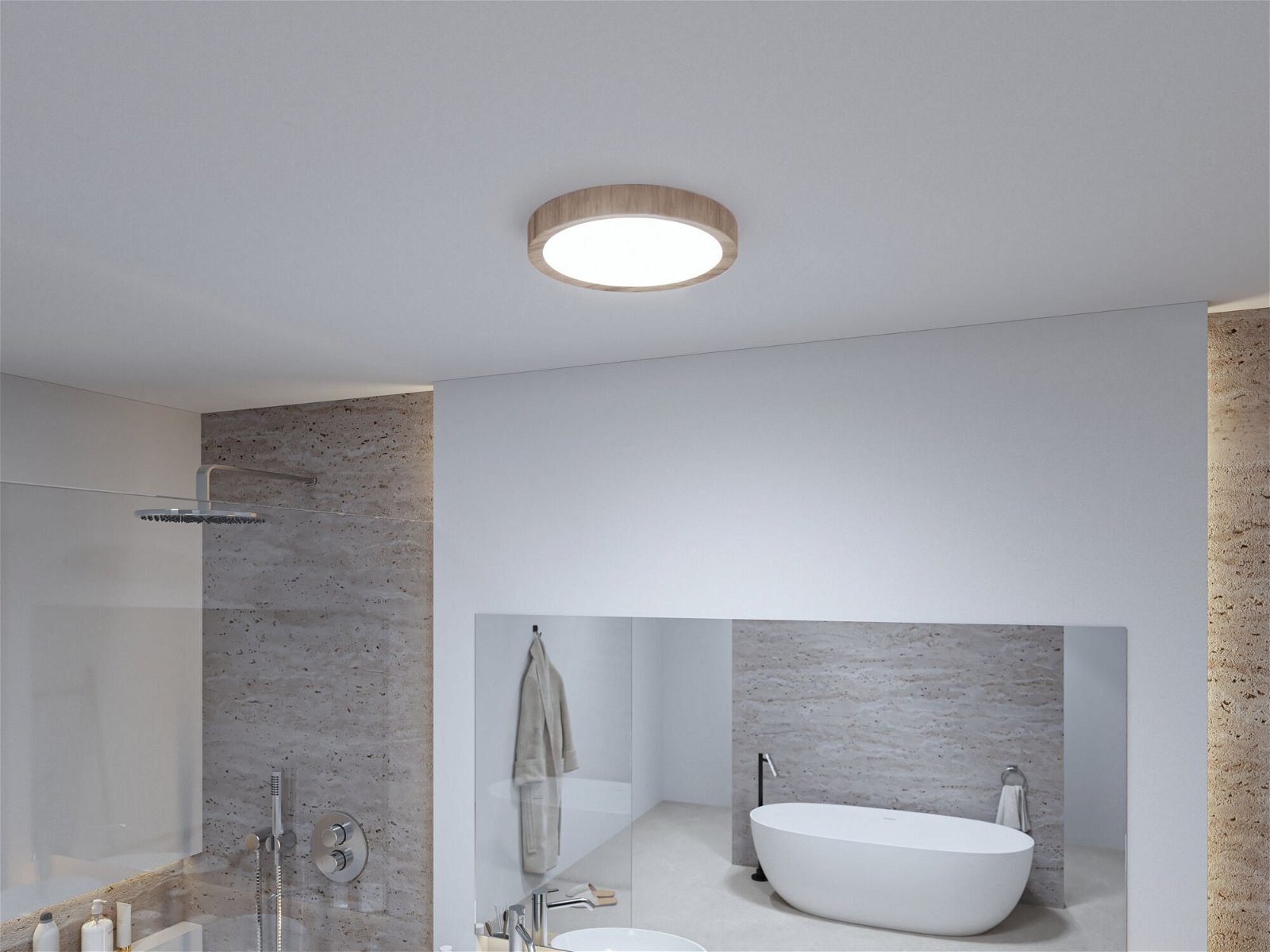 Paulmann Led-plafondlamp Selection Bathroom Tega IP44 24W 230V Kunststof