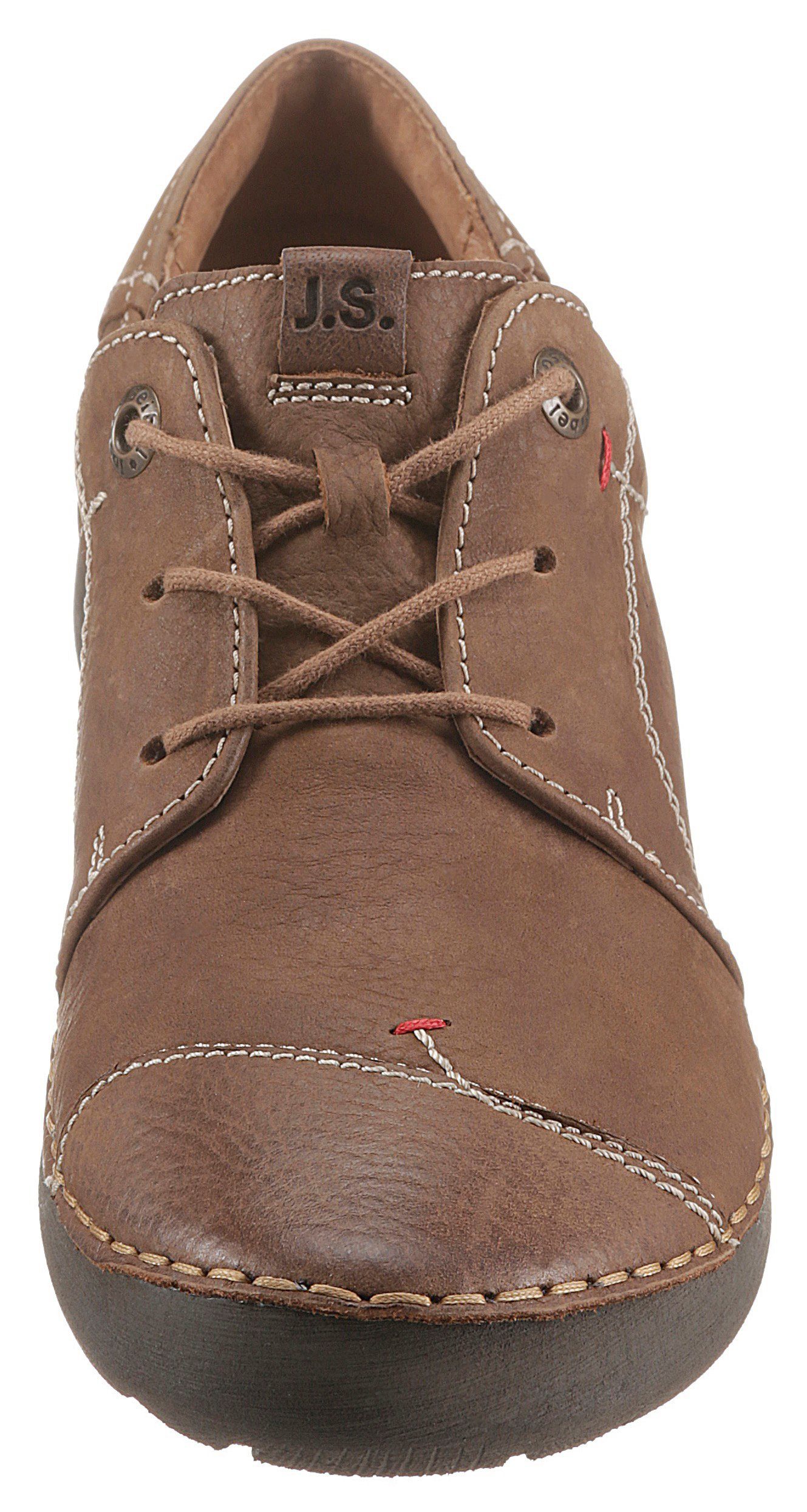 Josef Seibel Veterschoenen met verwisselbare voetbed, vrijetijdsschoen, lage schoen, veterschoen