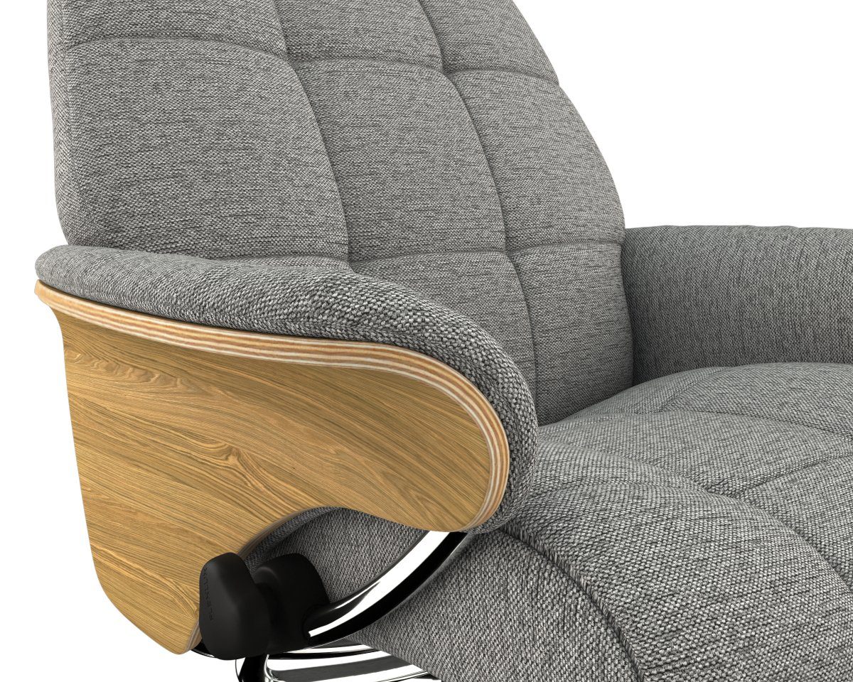 FLEXLUX Relaxfauteuil Skagen functionele stoel, gestoffeerde stoel, armleuning, TV-fauteuil,