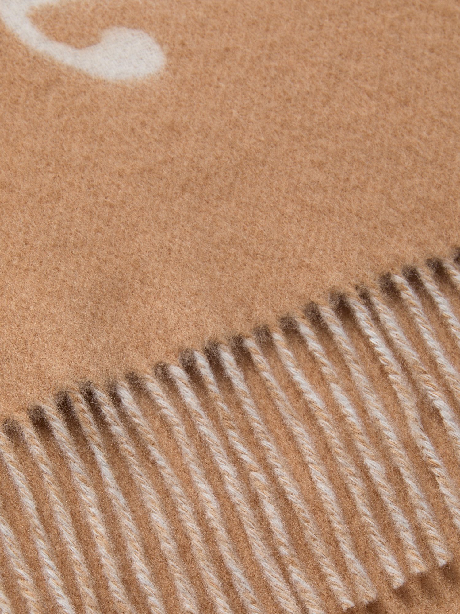 Calvin Klein Modieus sjaaltje SCRIPTED LOGO BRUSHED WOOL SCARF