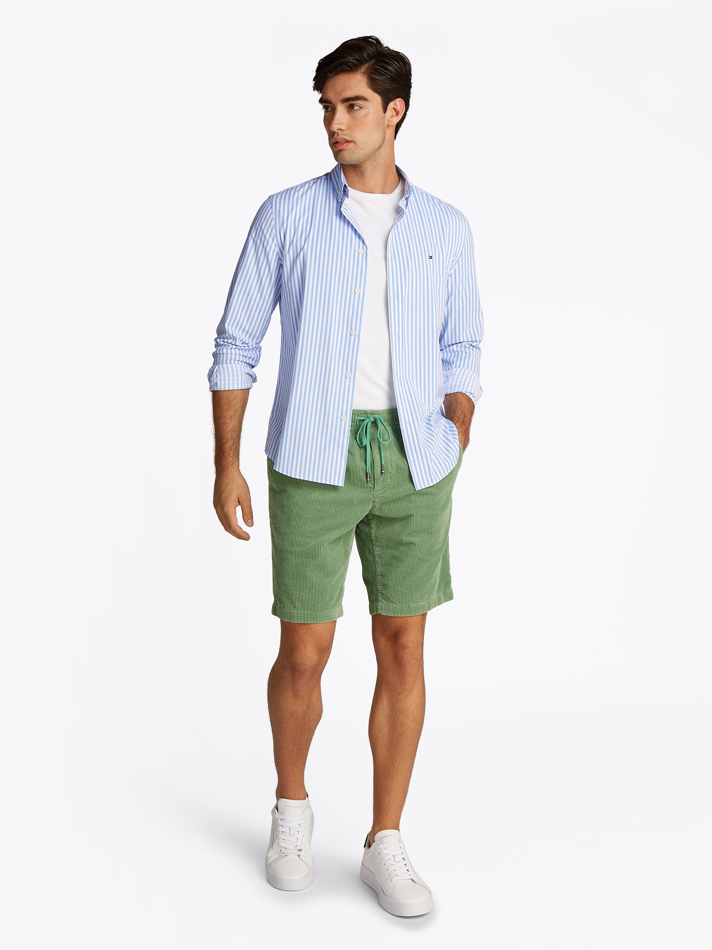 Tommy Hilfiger Overhemd met lange mouwen PERFORMANCE STRIPE RF SHIRT