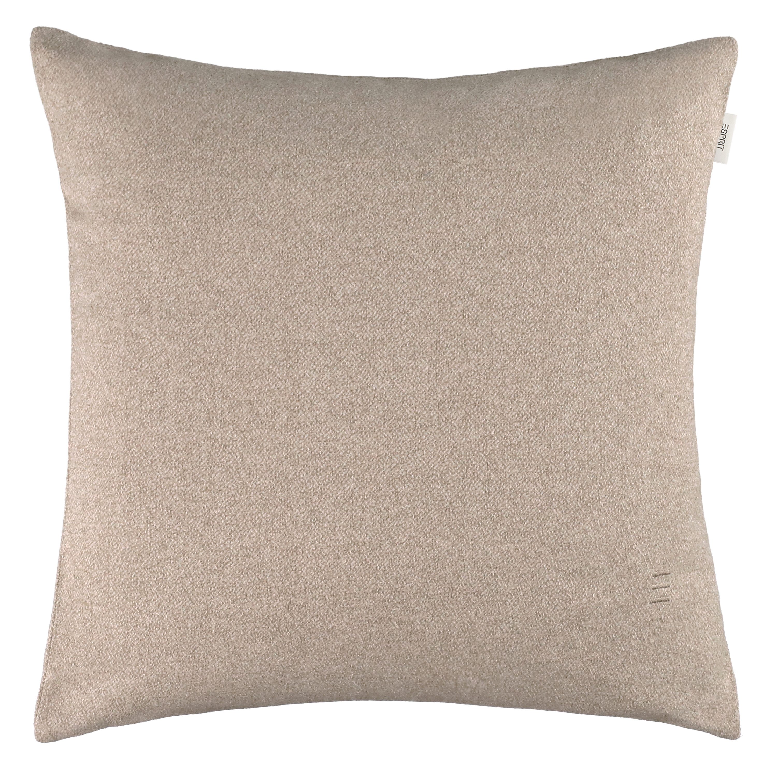 Esprit Kussenhoes Fun (1 stuk) sierkussens maat 45 cm x 45 cm x 0,5 cm beige
