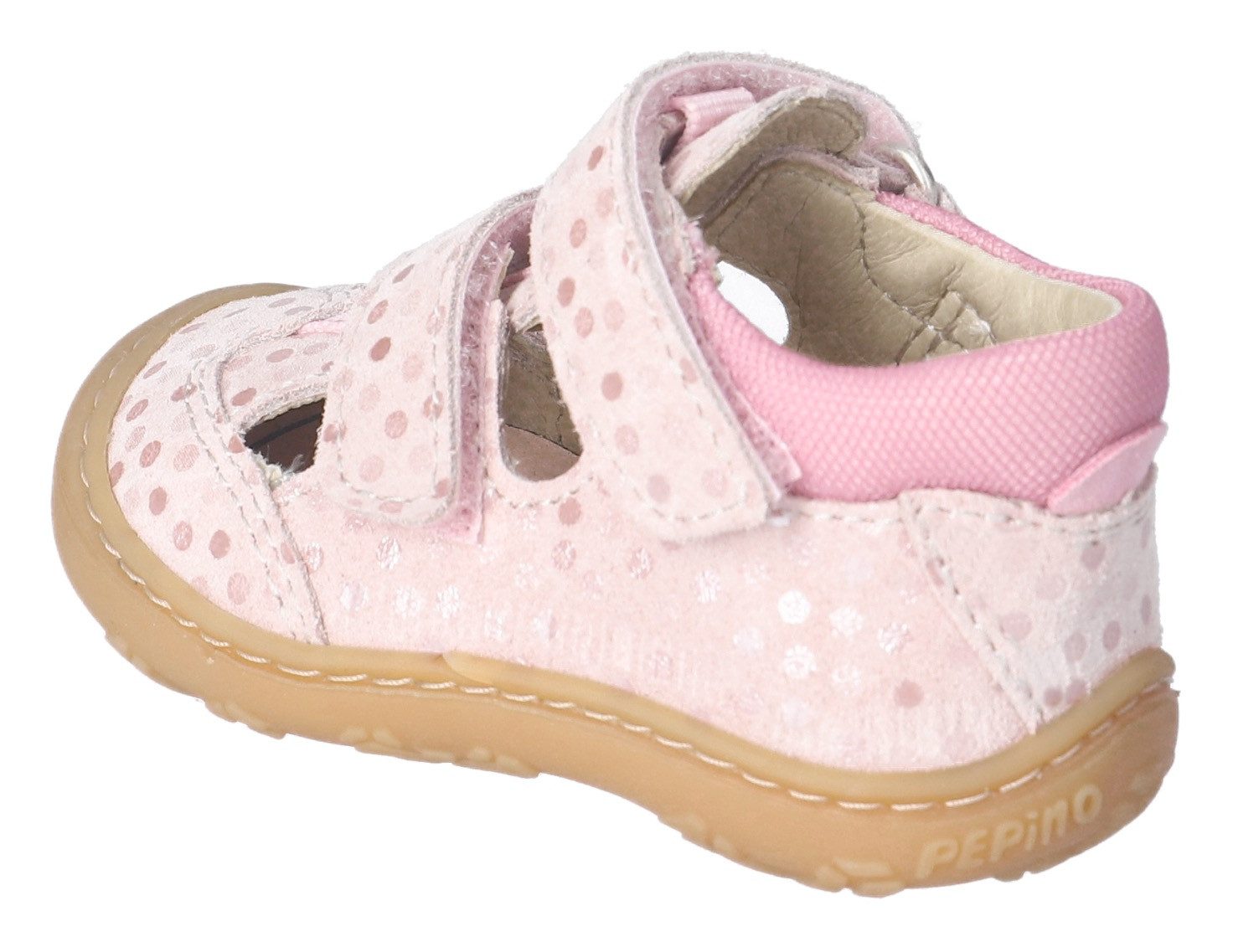 PEPINO by RICOSTA Babyschoentjes Ebi WMS: gemiddeld , klittenbandschoen, leren binnenzool, maat sjabloon te downloaden